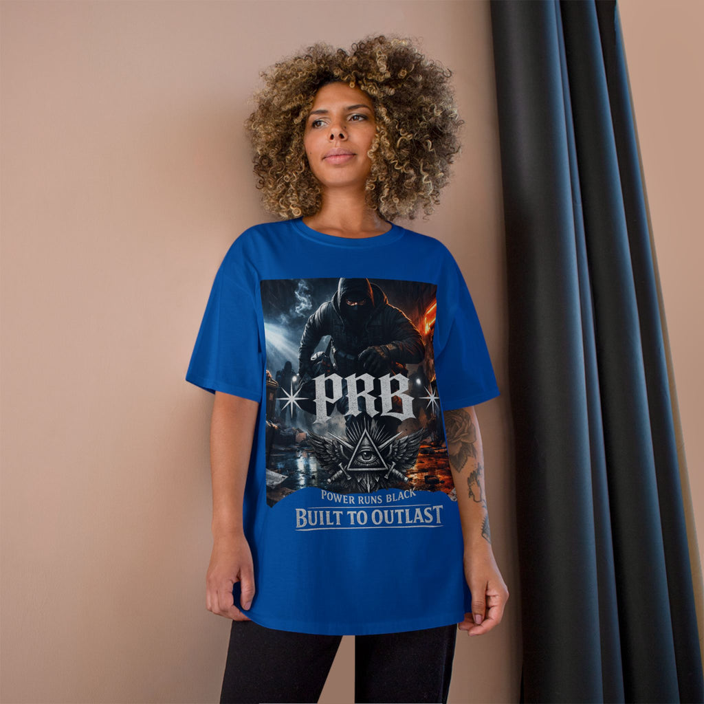 PRB 'Built to Outlast' Graphic Tee by Power Runs Black