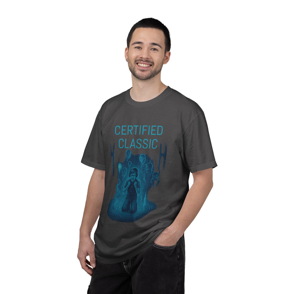 PRB Certified Classic T-Shirt – Retro Sci‑Fi Graphic Tee by Power Runs Black