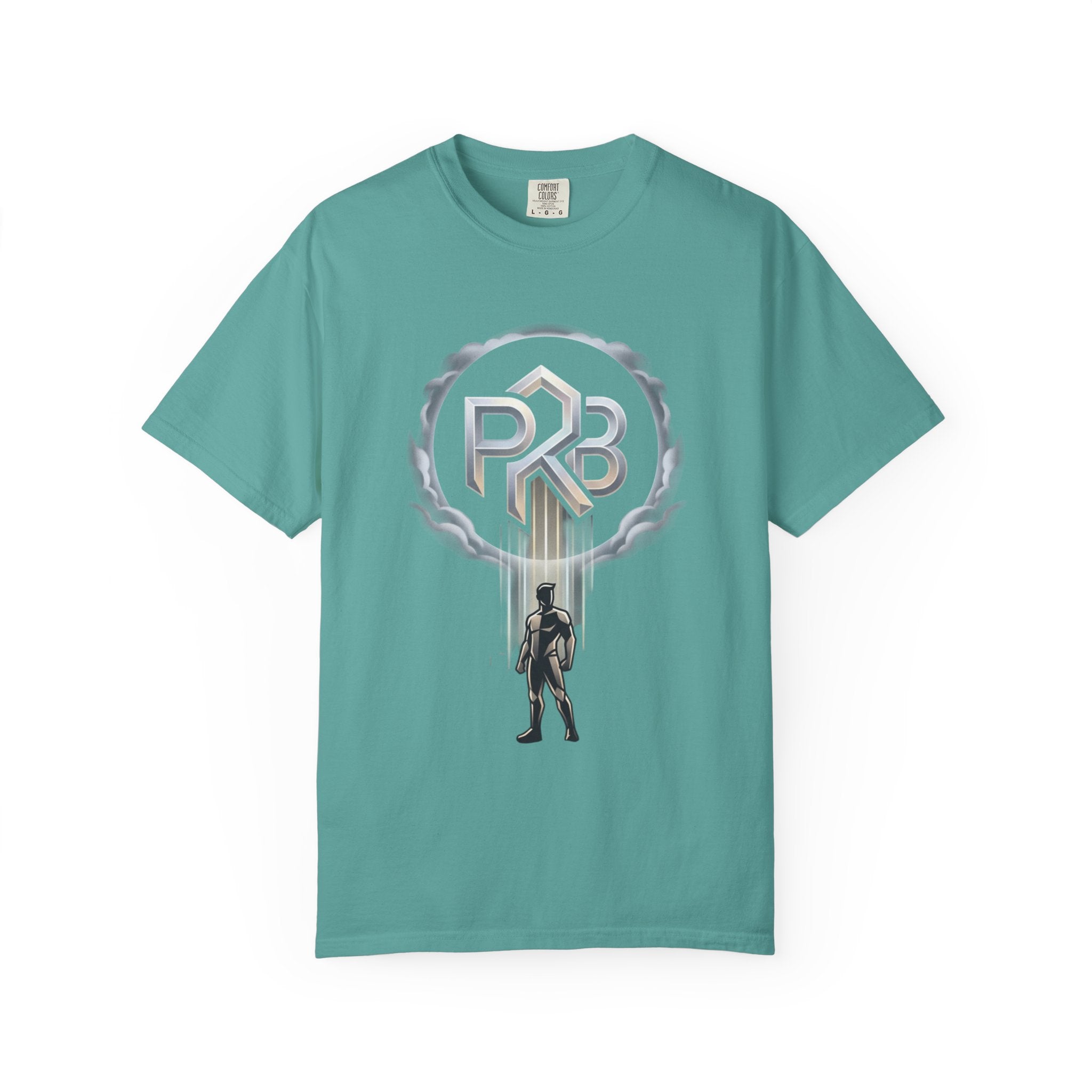 PRB Warrior Emblem Graphic Tee | Vintage Logo Shirt for Gamers & Fantasy Fans by Printify