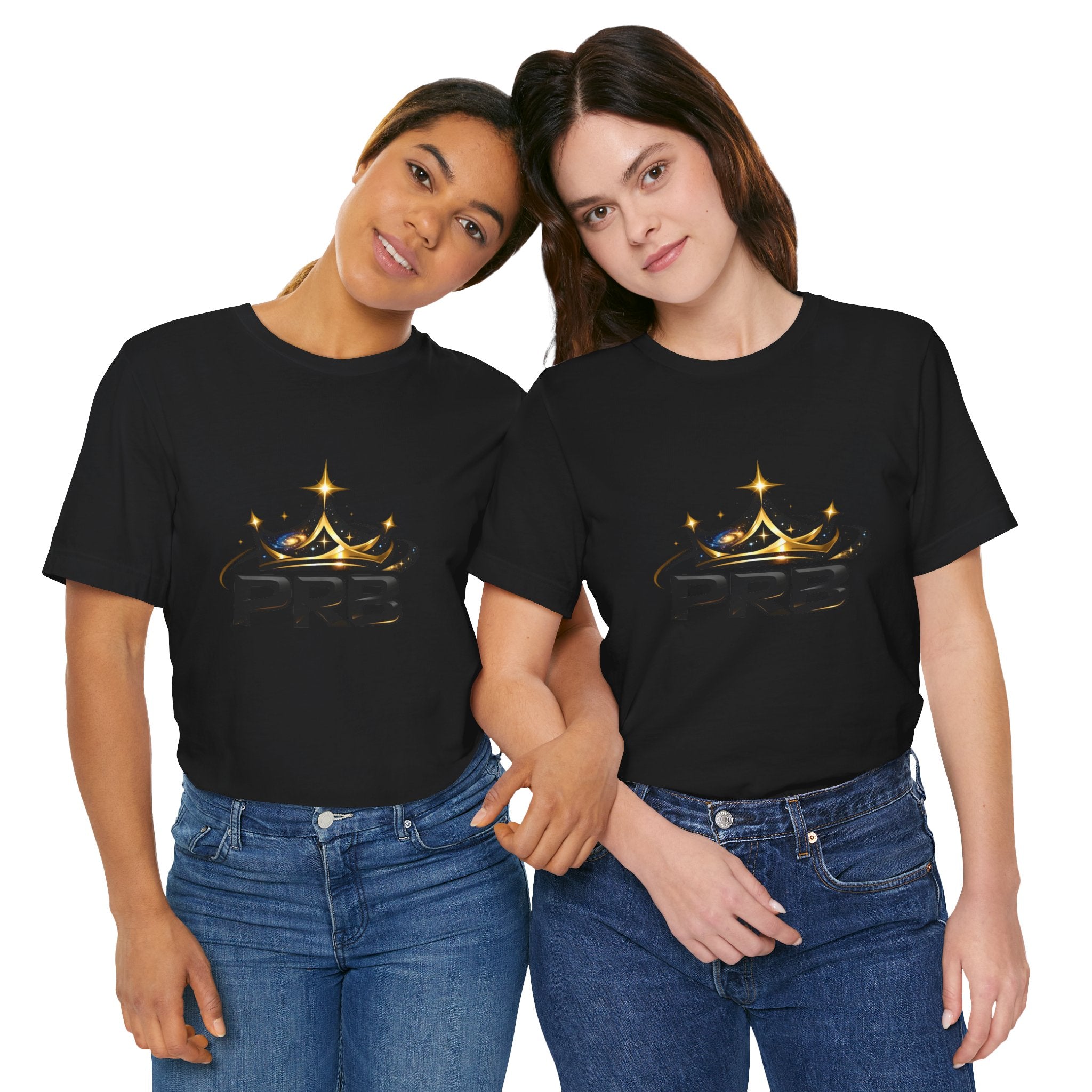 PRB Crown Tee — Graphic Logo T-Shirt by Power Runs Black