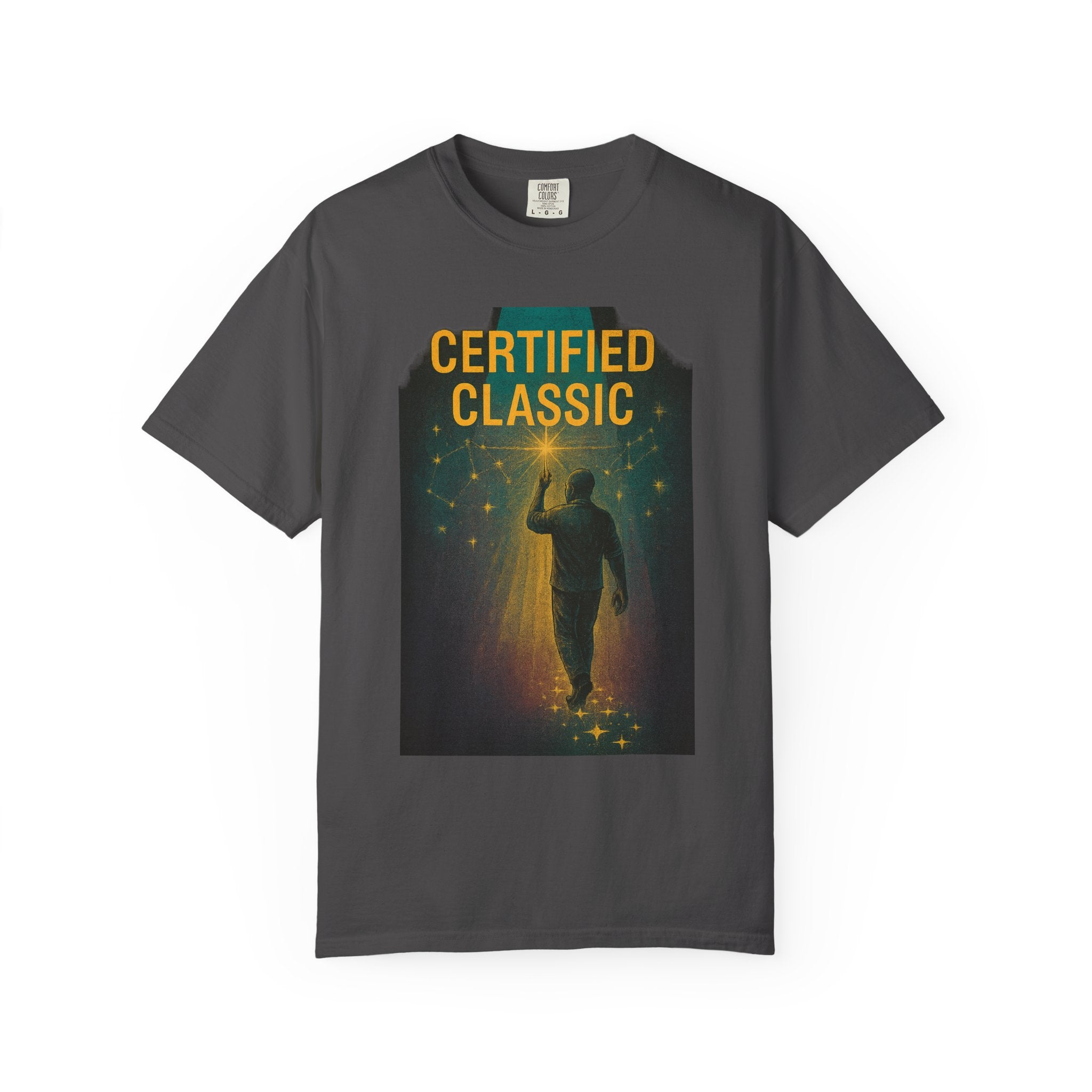PRB Certified Classic T-Shirt – Vintage Silhouette Graphic Tee by Power Runs Black