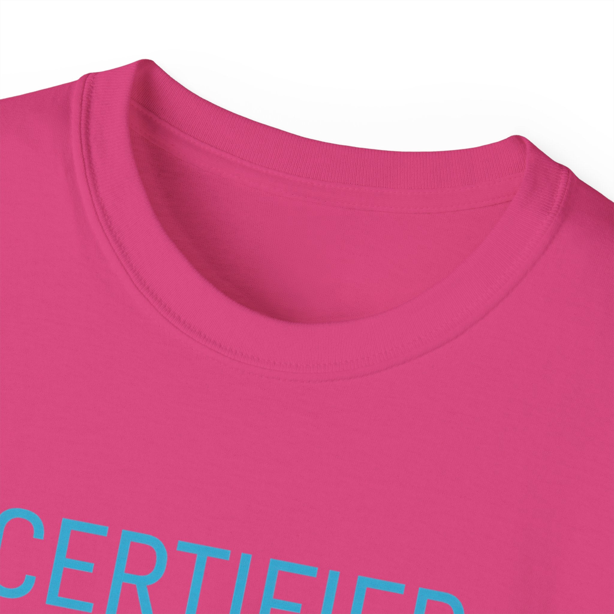 PRB Certified Classic portrait tee | Retro portrait holding light by Power Runs Black