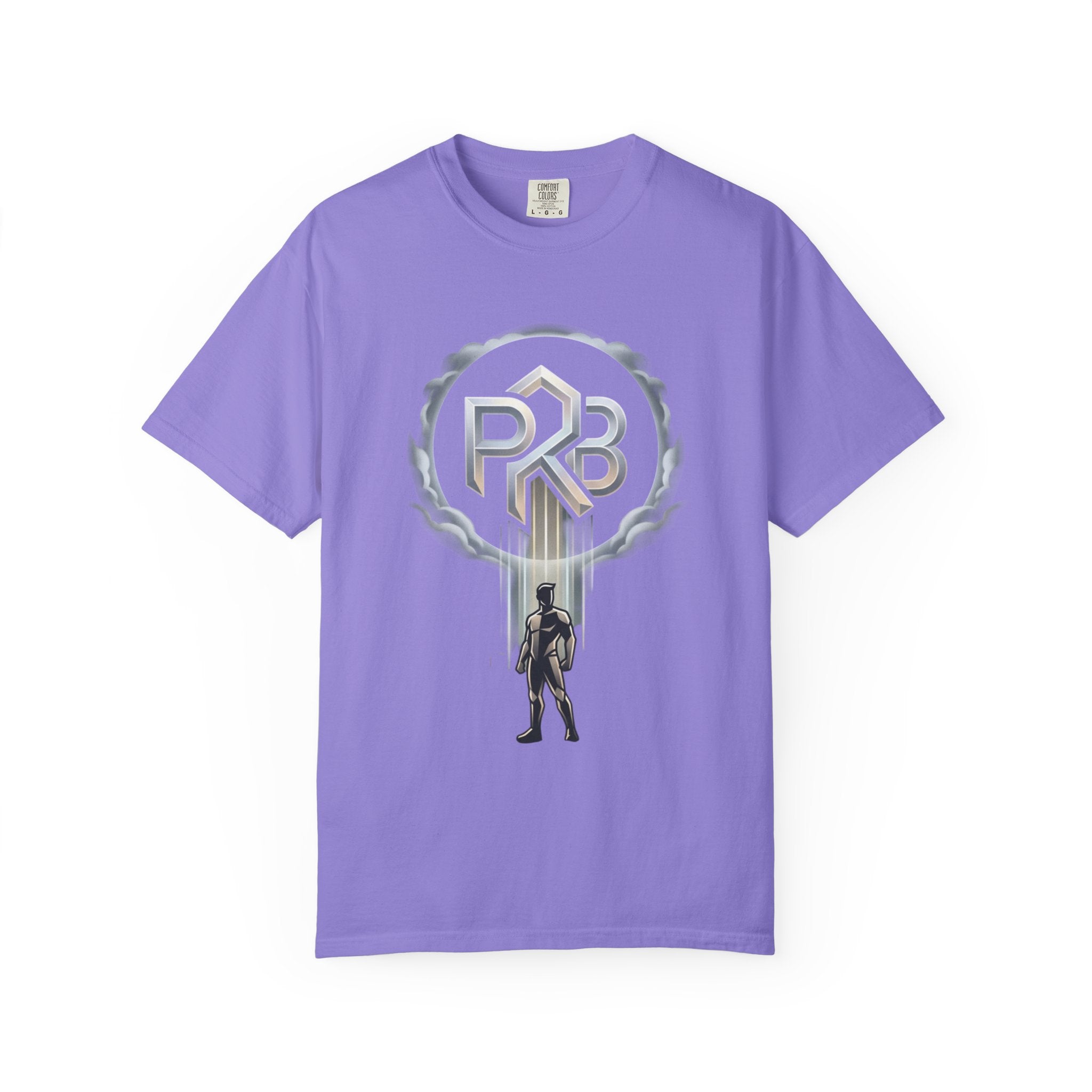 PRB Warrior Emblem Graphic Tee | Vintage Logo Shirt for Gamers & Fantasy Fans by Printify