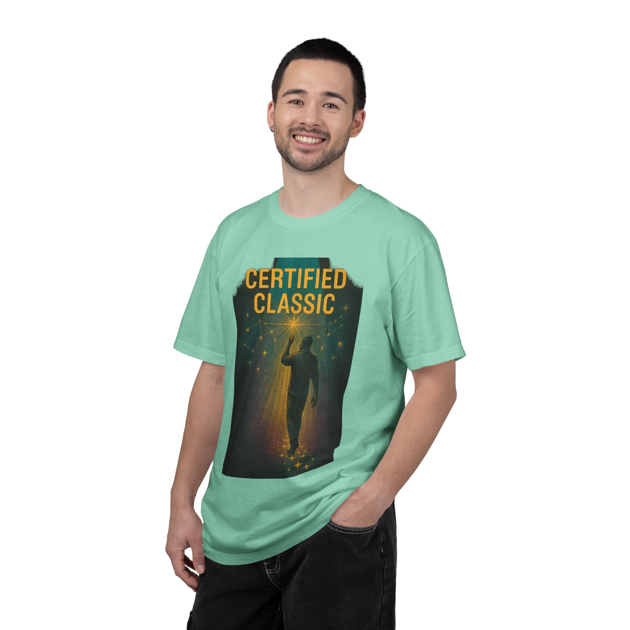 PRB Certified Classic T-Shirt – Vintage Silhouette Graphic Tee by Power Runs Black