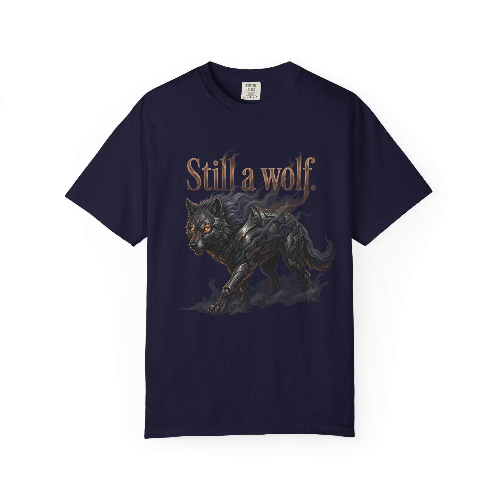 PRB Still a Wolf T-Shirt — Dark Wolf Graphic Tee by Printify