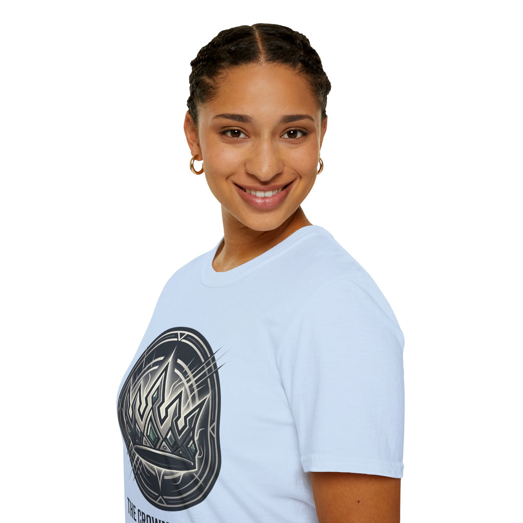 Power Runs Black PRB Crown Variant Graphic T-Shirt — The Crown Variant Emblem by Power Runs Black