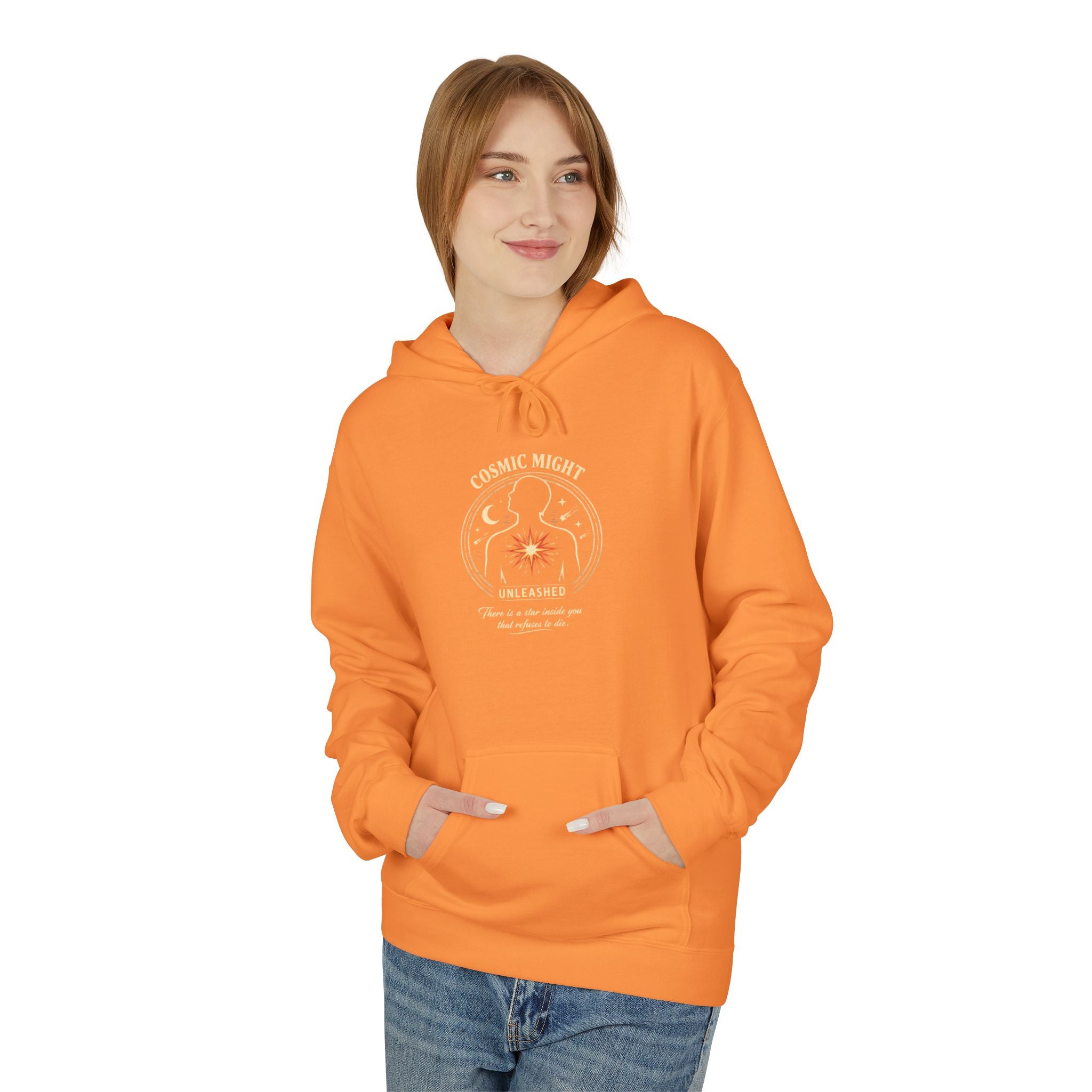 PRB Starforged Flex Cosmic Might Unleashed Hoodie — Unleashed Starburst Graphic Pullover by Power Runs Black
