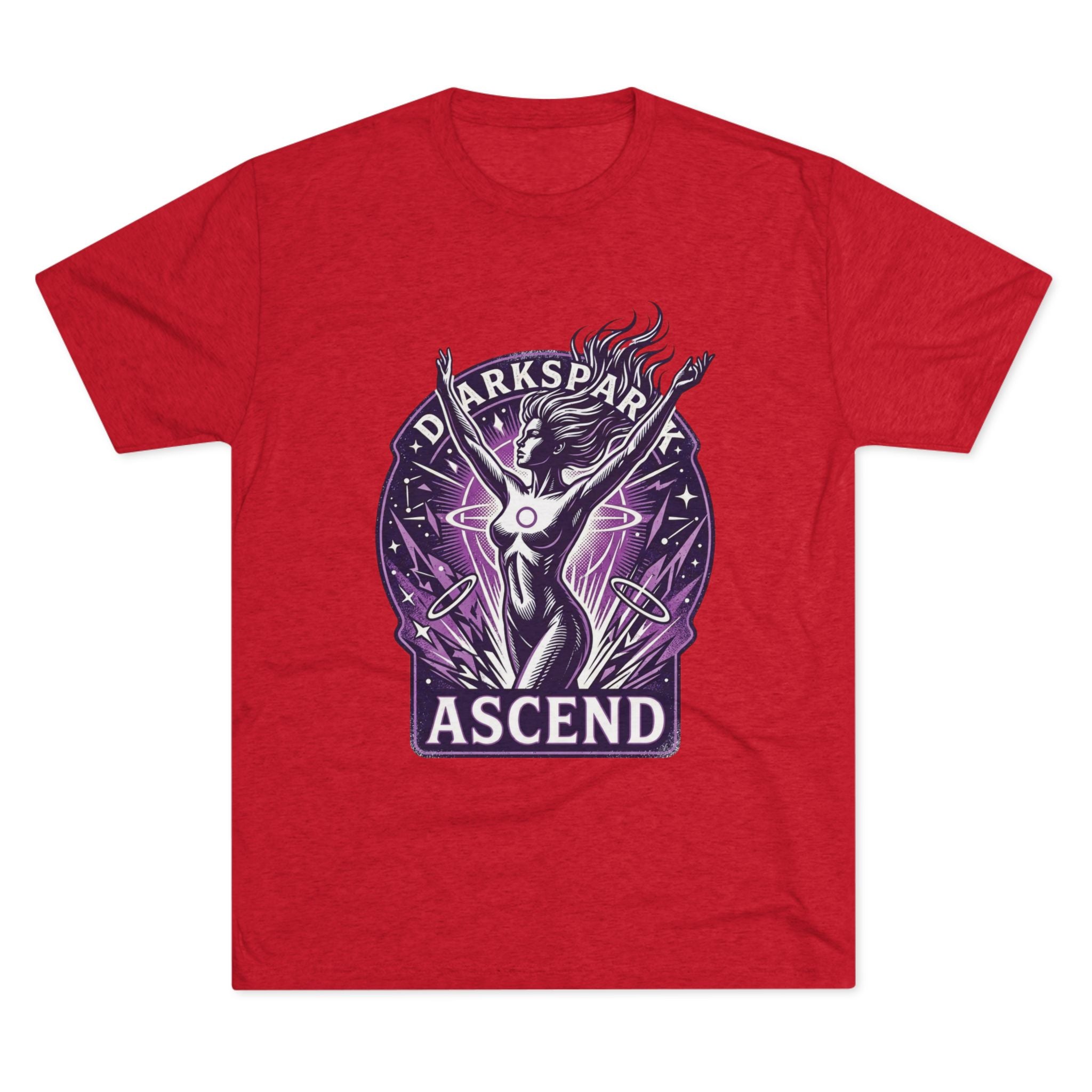 Power Runs Black PRB Ascend Space Goddess Tee — "Parkspark Ascend" Retro Sci‑Fi Graphic T-Shirt by Power Runs Black