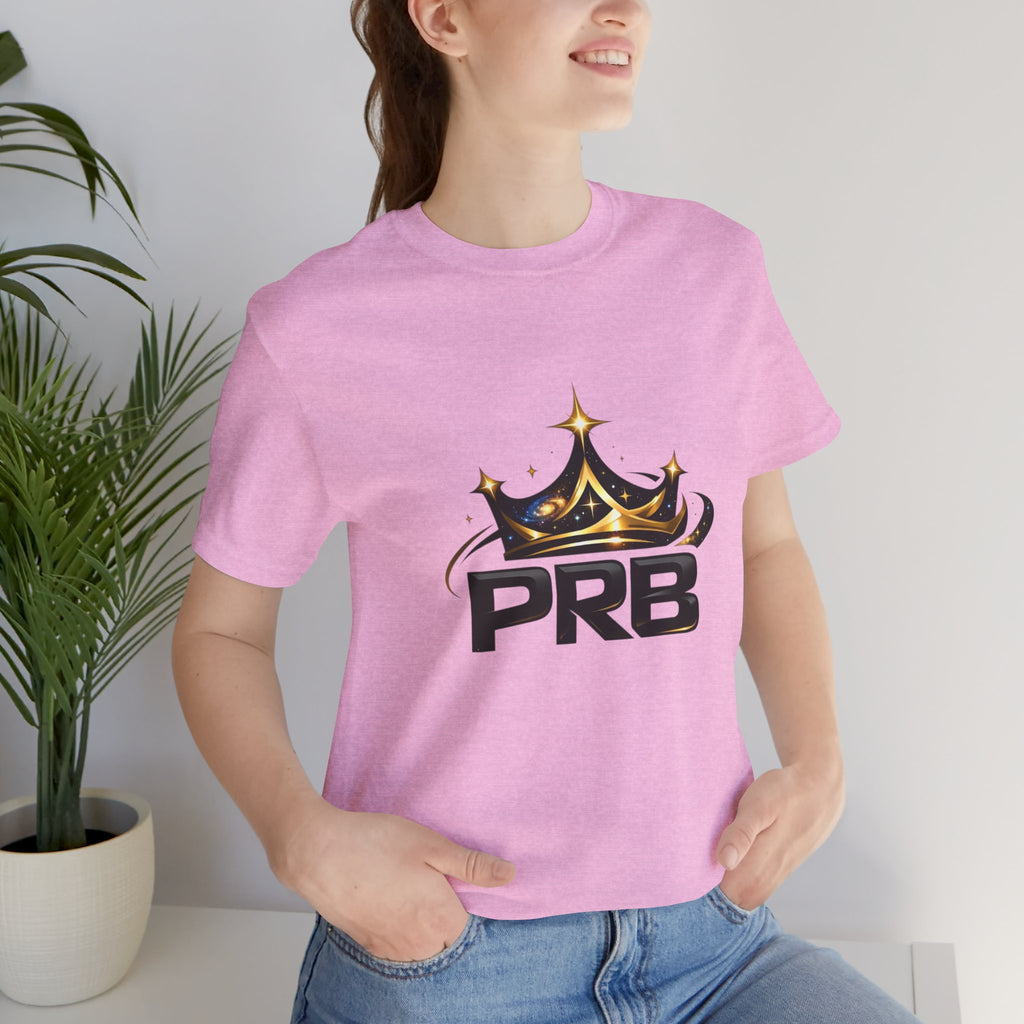 PRB Crown Tee — Graphic Logo T-Shirt by Power Runs Black