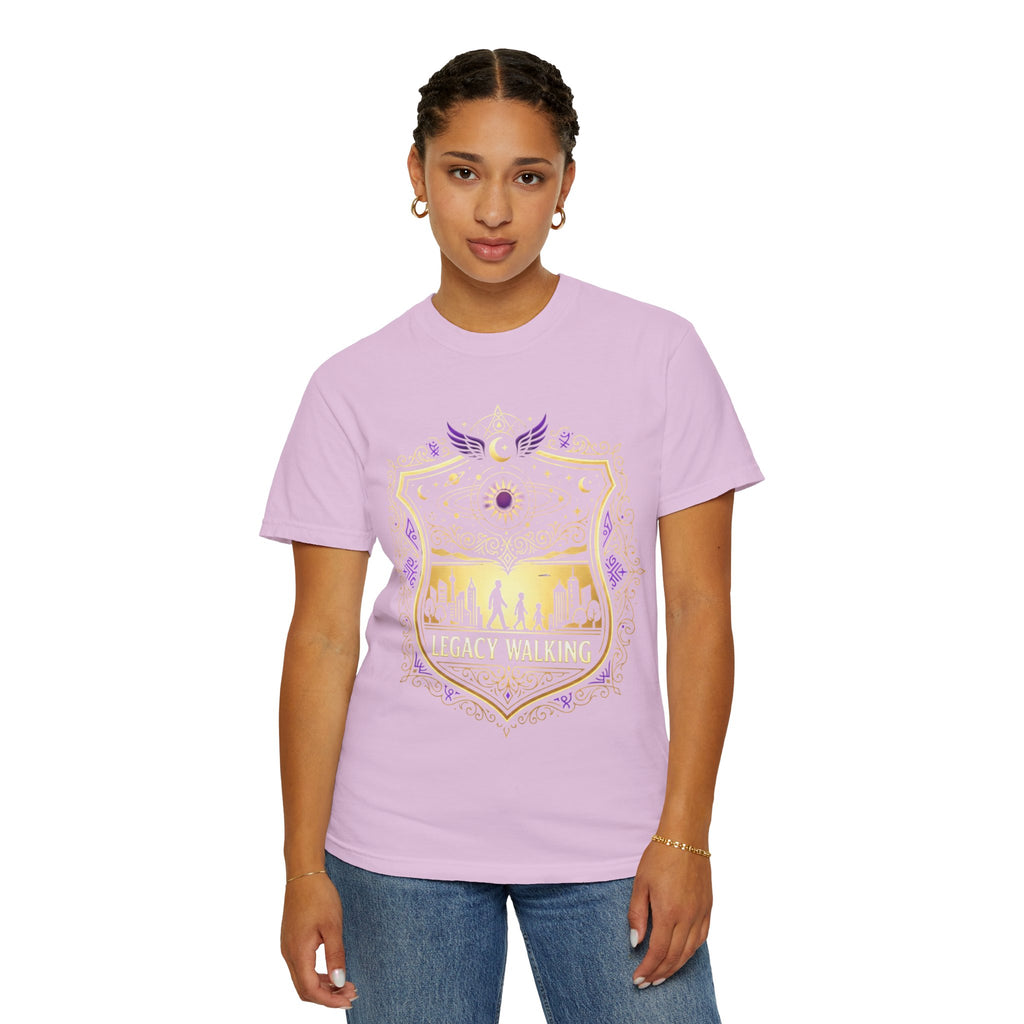 PRB Sci-Fi Adventure Graphic Tee | Futuristic Forest Print Unisex T-Shirt by Printify