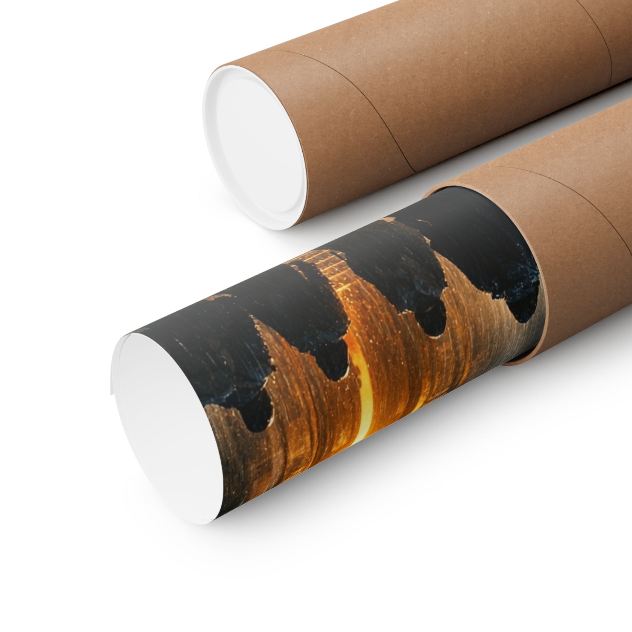 Power Runs Black PRB The Starbound Seven Matte Vertical Posters by Printify