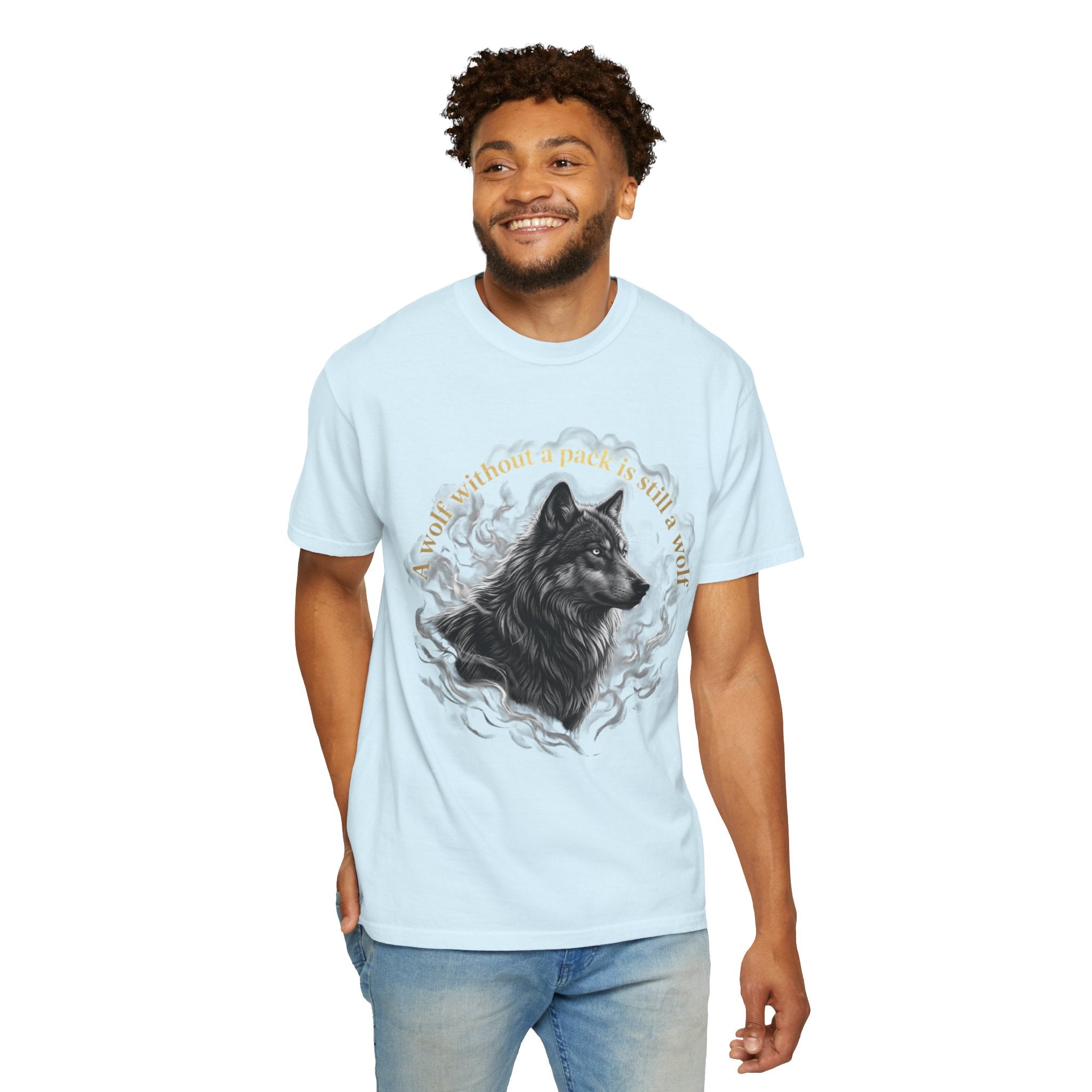 PRB Wolf Portrait T-Shirt — "You’ll Shoot Your Eye Out" Vintage Graphic Tee by Printify