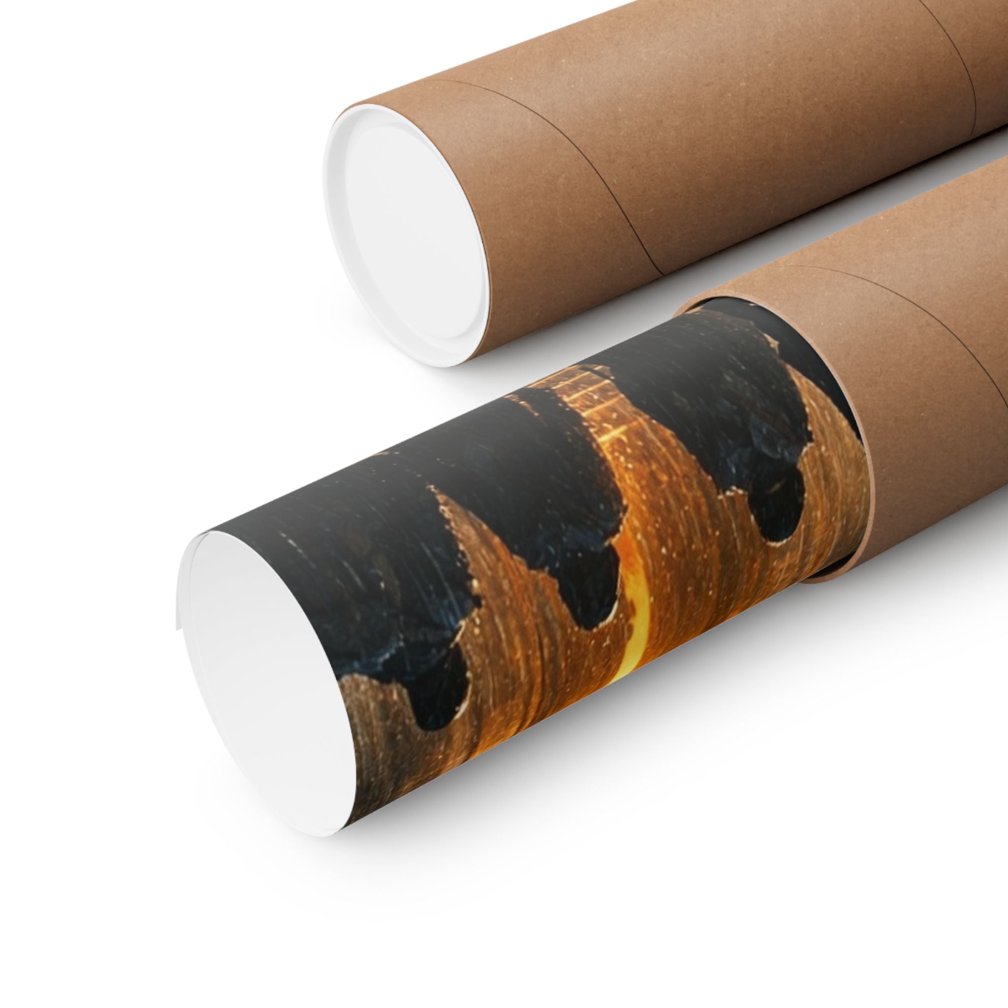Power Runs Black PRB The Starbound Seven Matte Vertical Posters by Printify