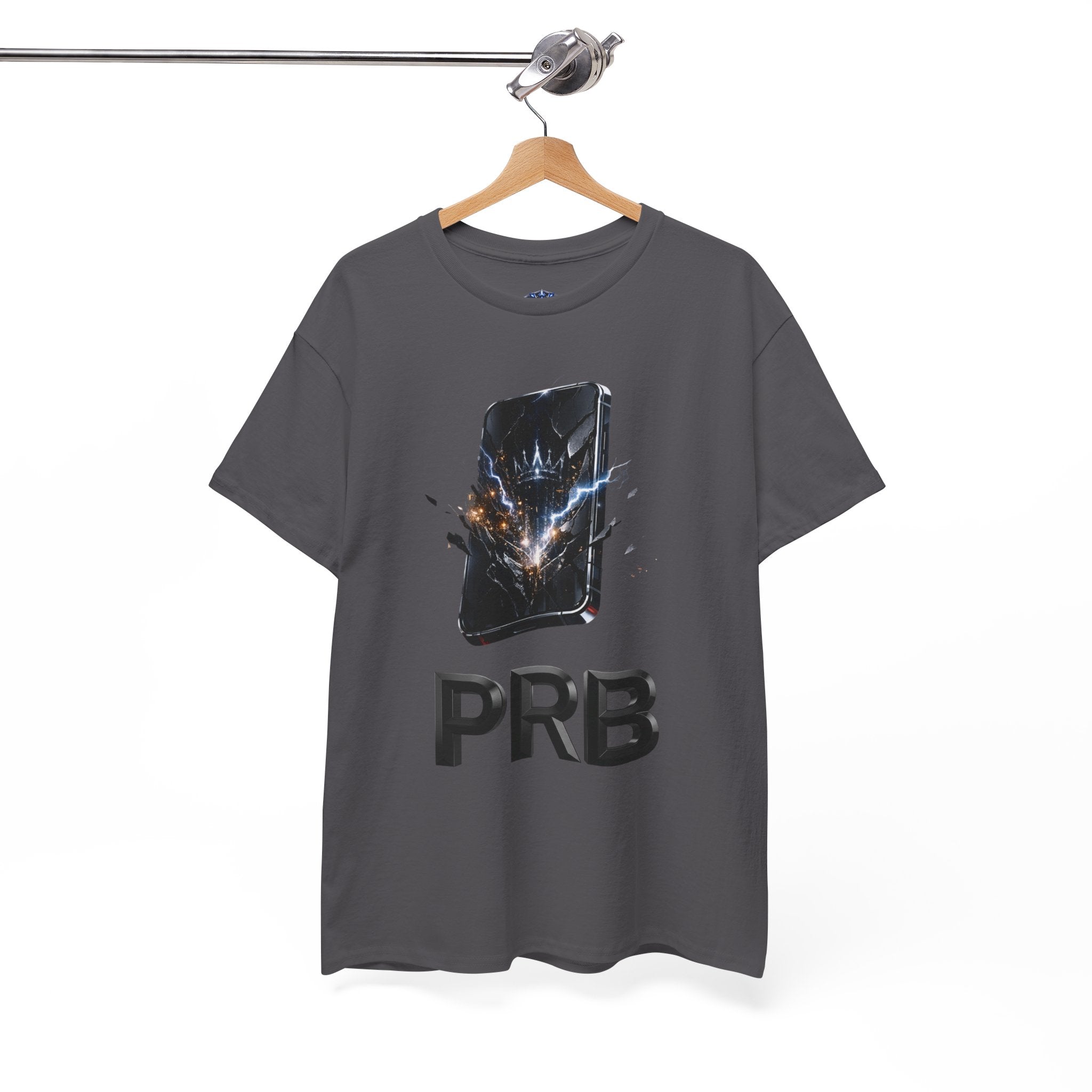 PRB Phone Smash Graphic Tee by Printify