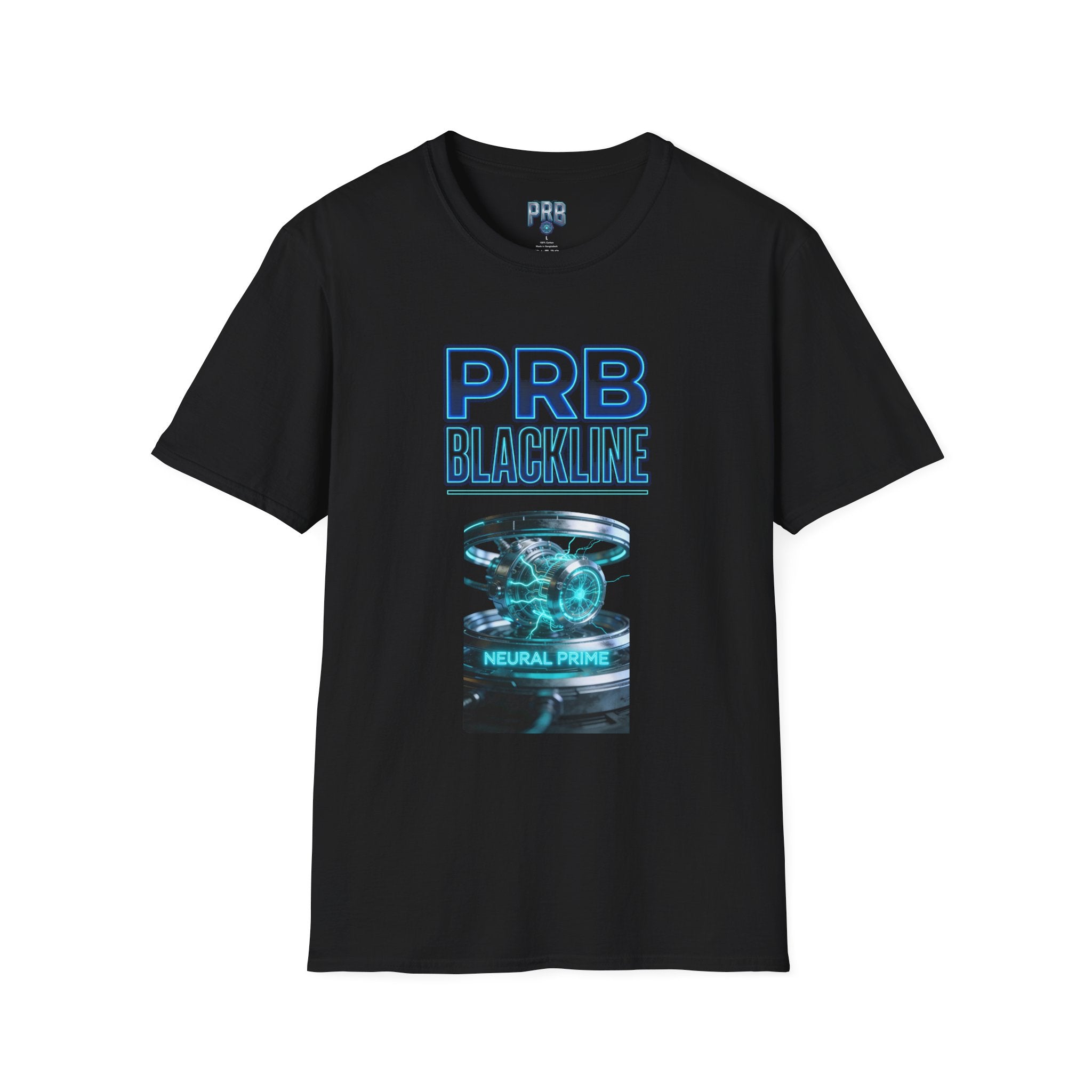 PRB Blackline Neural Prime Graphic T-Shirt by Power Runs Black
