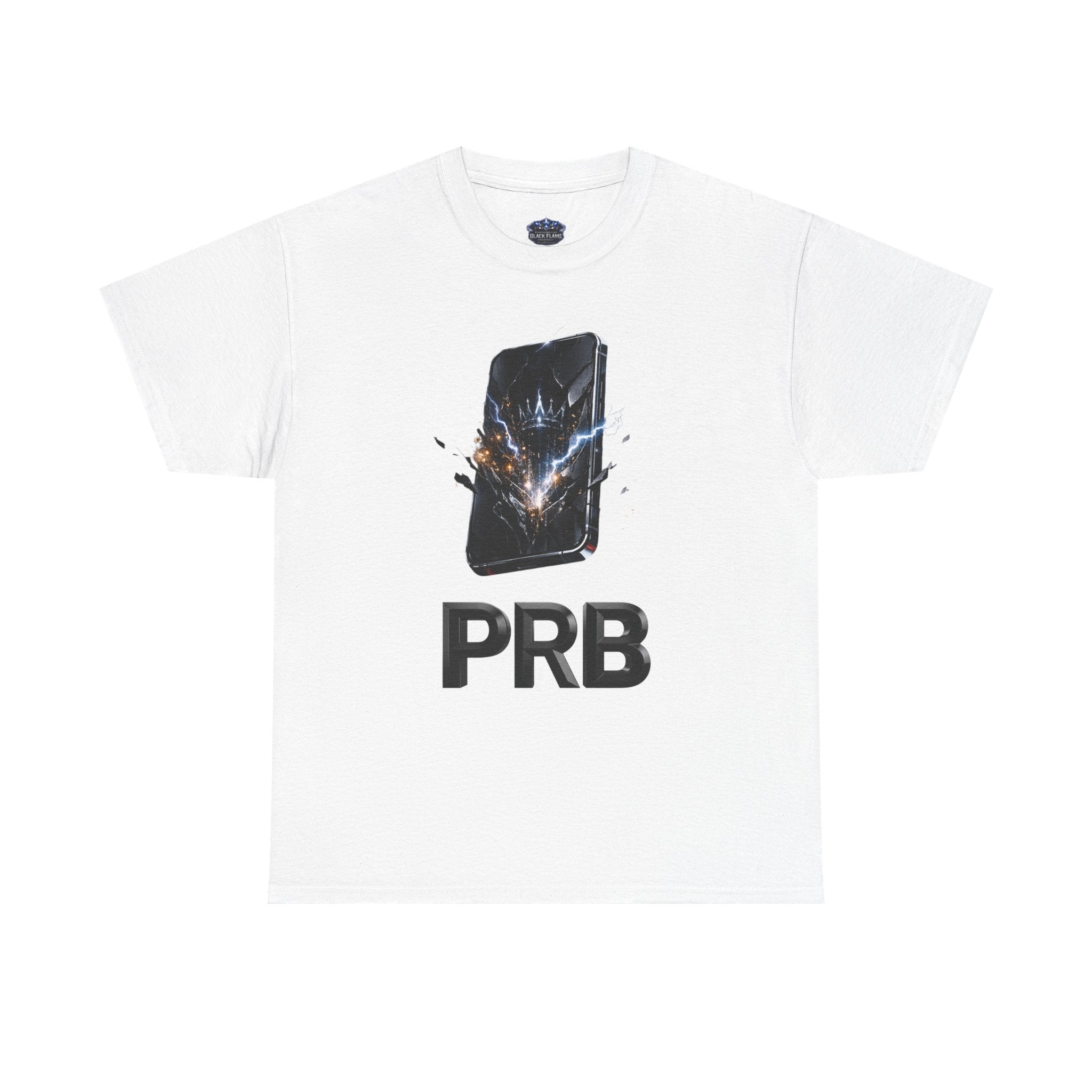 PRB Phone Smash Graphic Tee by Power Runs Black