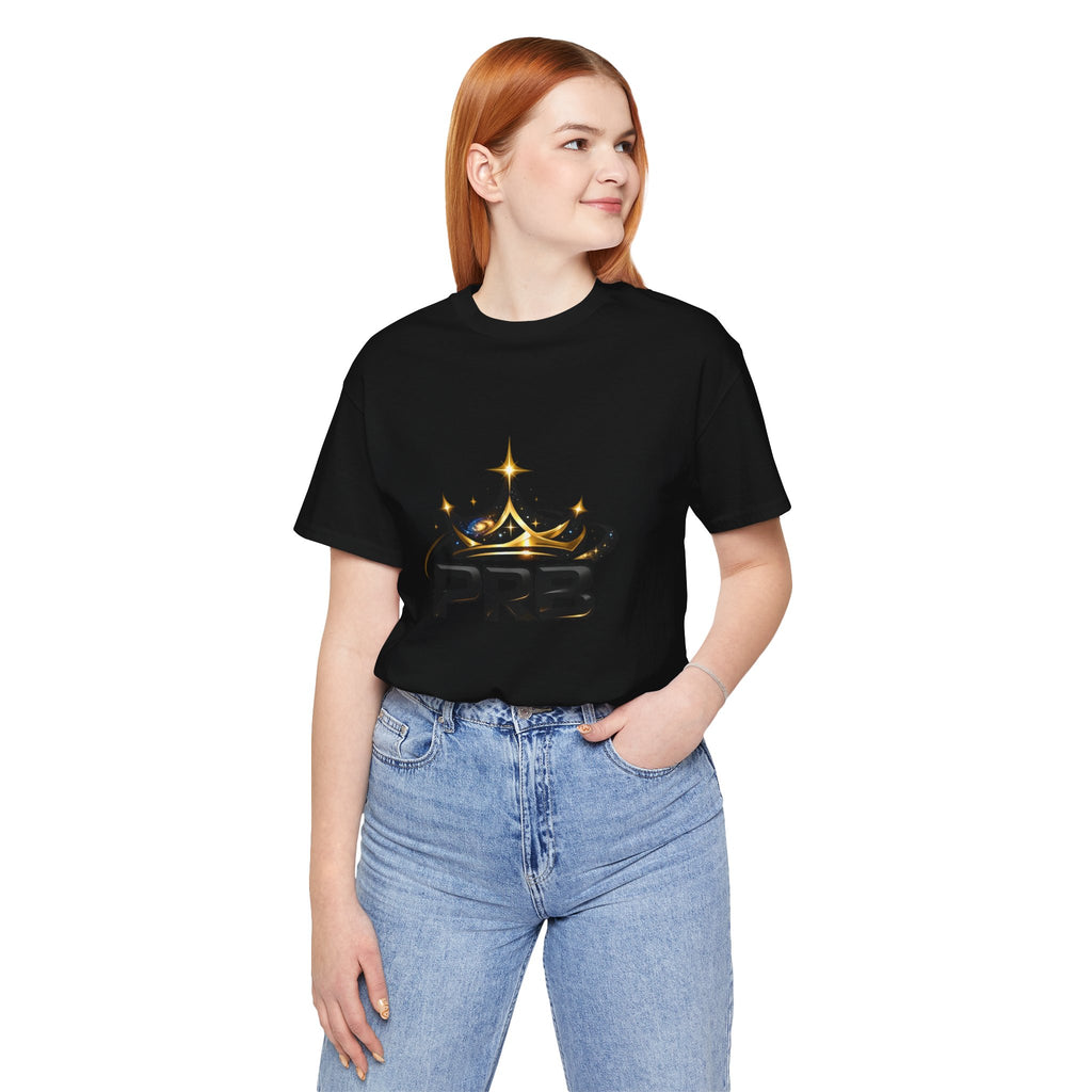 PRB Crown Tee — Graphic Logo T-Shirt by Power Runs Black