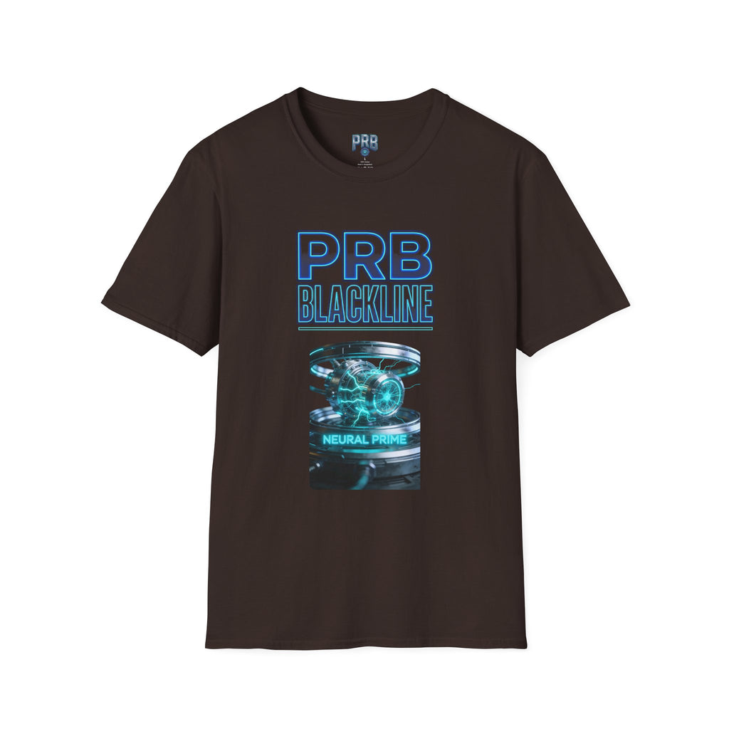 PRB Blackline Neural Prime Graphic T-Shirt by Power Runs Black