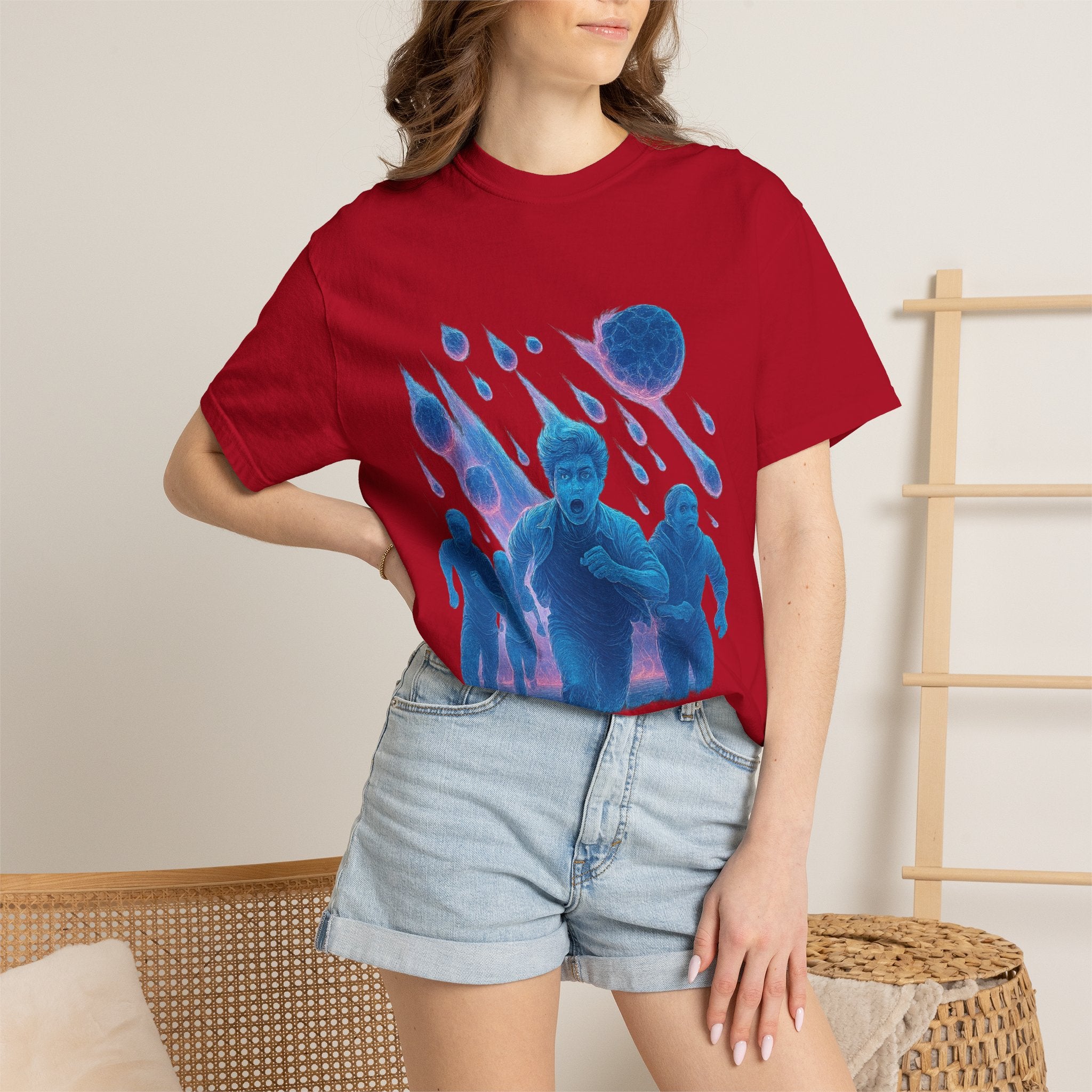 PRB Meteor Shower Survival Graphic Tee by Printify