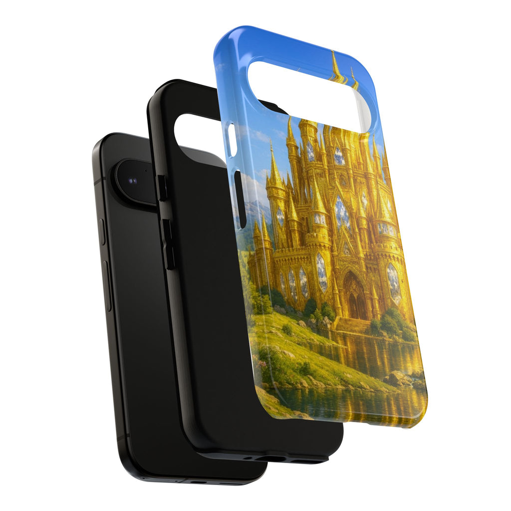 PRB Golden Castle iPhone Case | Fantasy Palace Phone Case by Printify