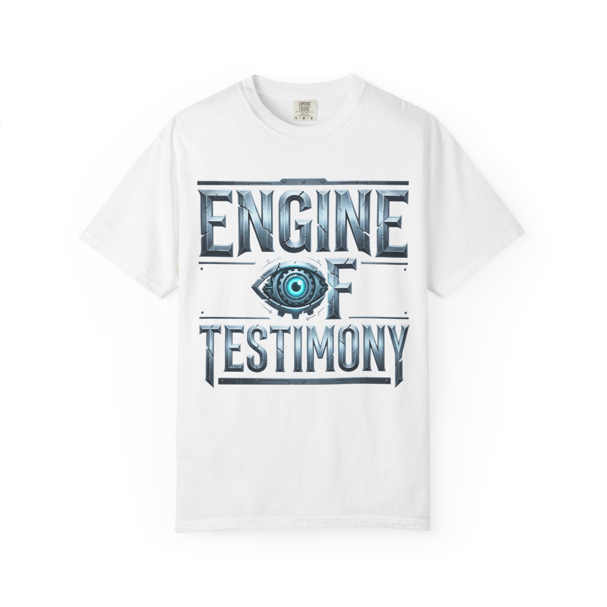 Printify PRB Engine of Testimony T-Shirt | Eye Emblem Graphic Tee - T-Shirt