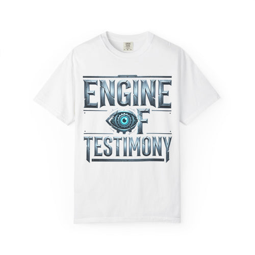 Printify PRB Engine of Testimony T-Shirt | Eye Emblem Graphic Tee - T-Shirt