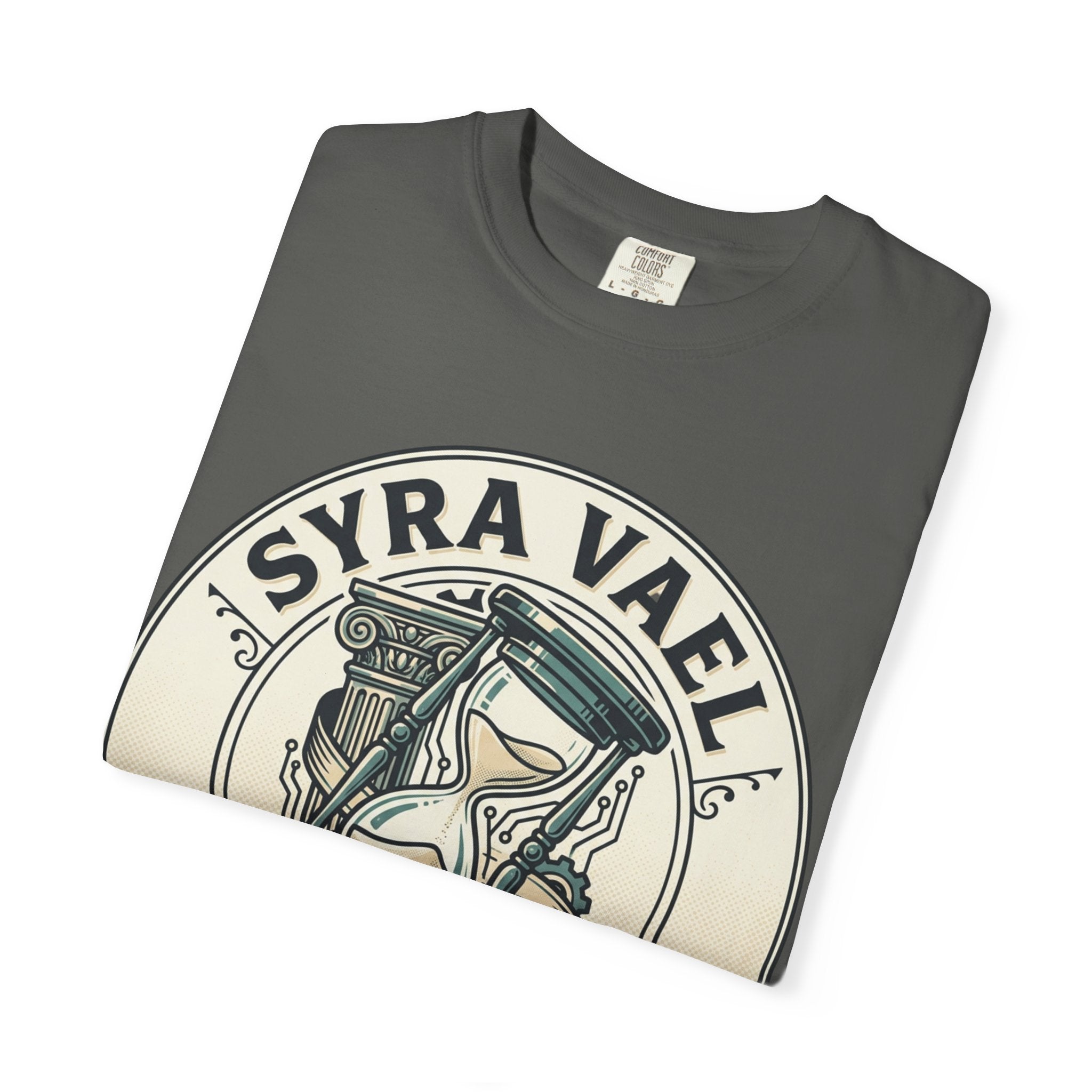 Power Runs Black PRB Syra Vael Hourglass Emblem T-Shirt by Power Runs Black