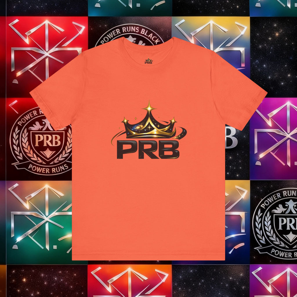 PRB Crown Tee — Graphic Logo T-Shirt by Power Runs Black