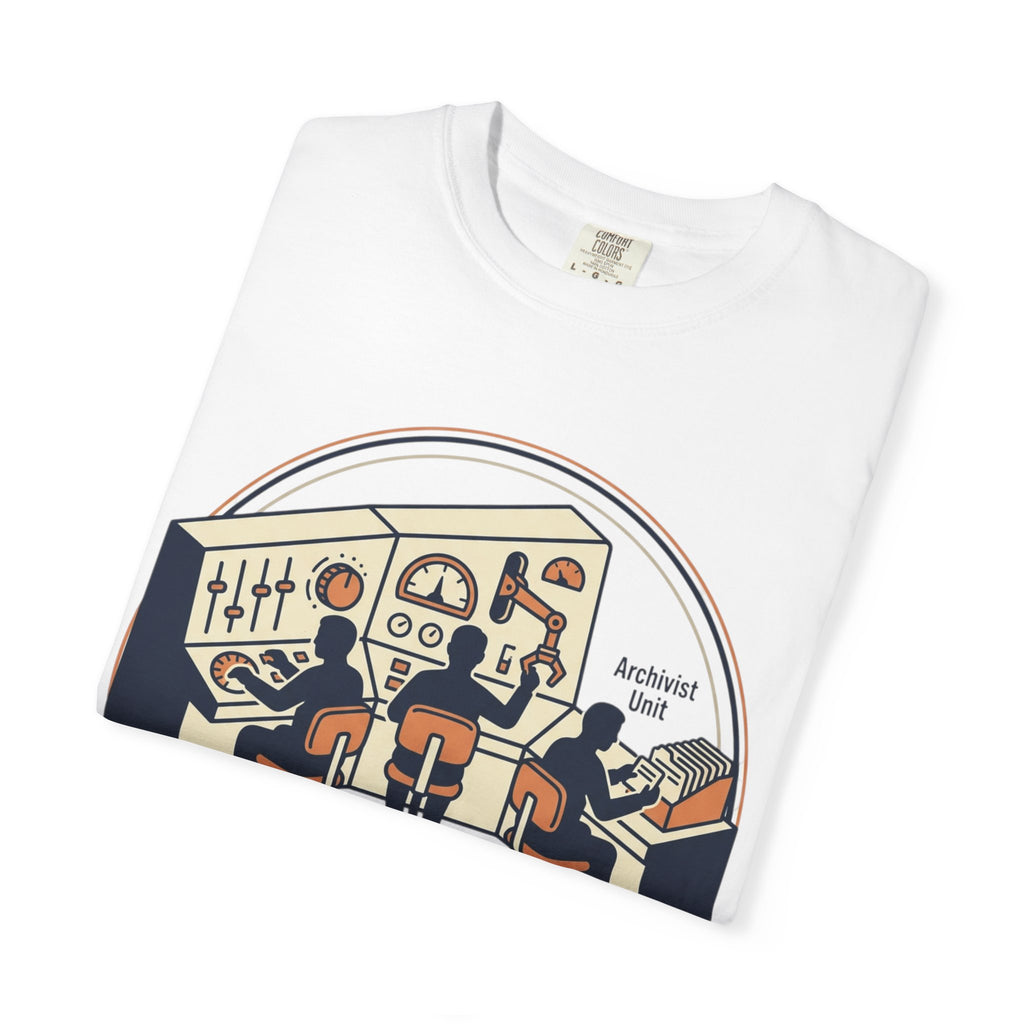 Power Runs Black PRB Field Operators T-Shirt — "Field Operators: Not Fully Automated — Requires Specialized Personnel" by Power Runs Black