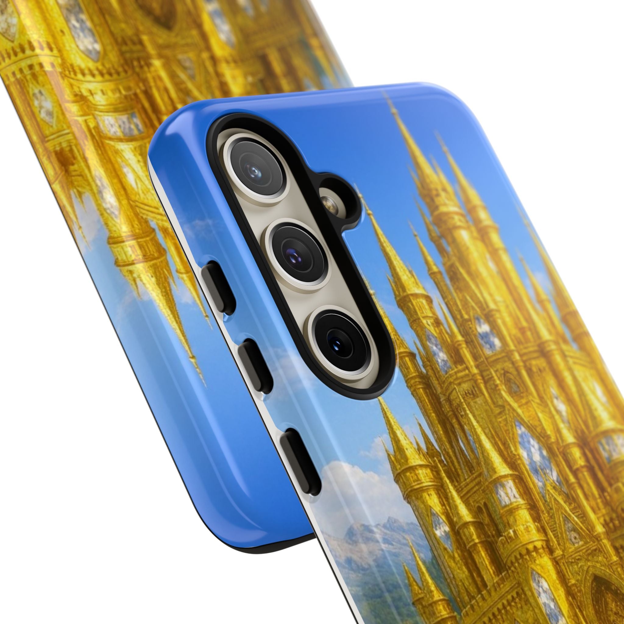 PRB Golden Castle iPhone Case | Fantasy Palace Phone Case by Power Runs Black
