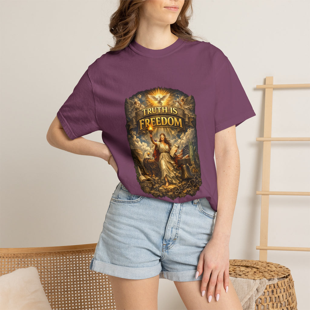 PRB Truth Is Freedom Graphic T-Shirt by Printify