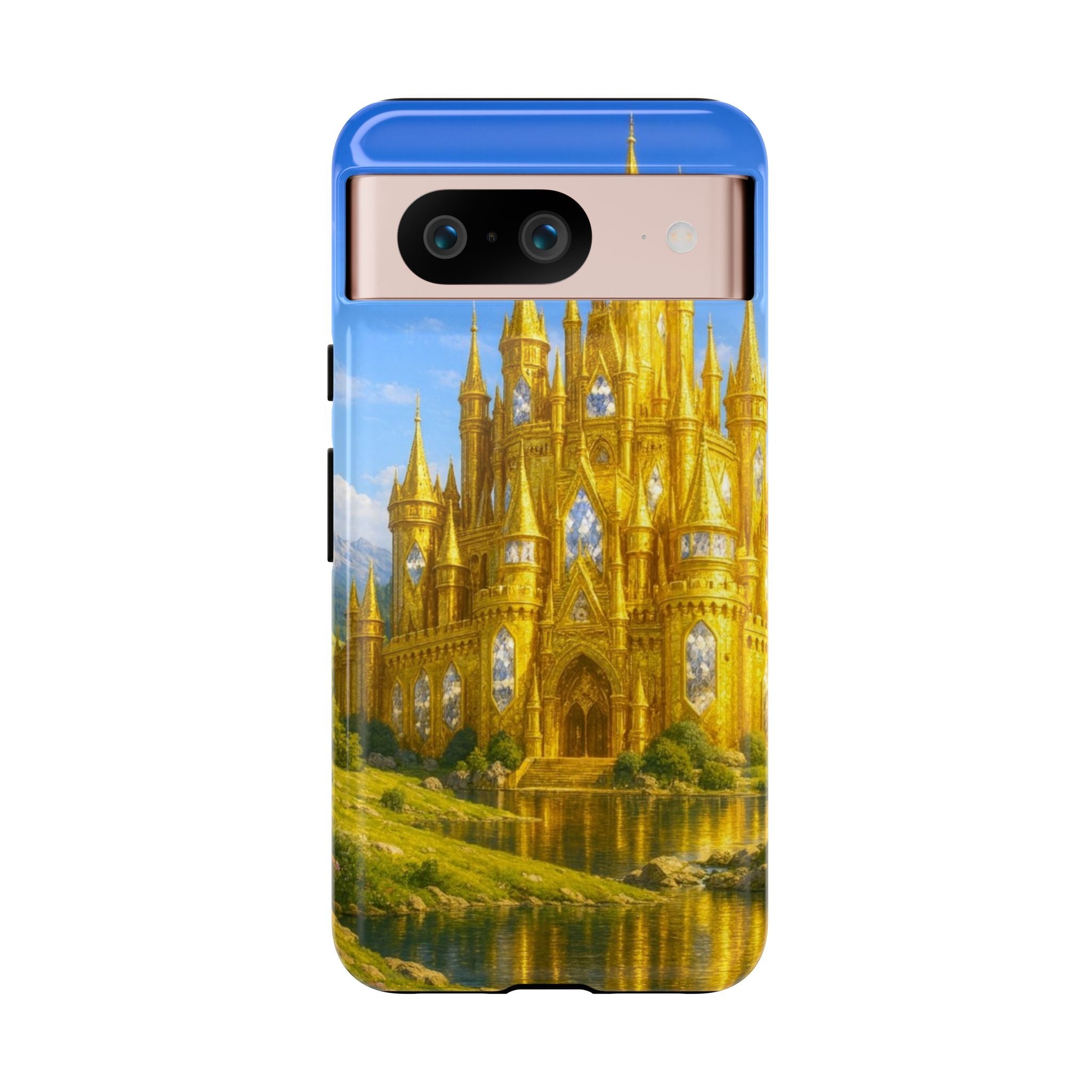 PRB Golden Castle iPhone Case | Fantasy Palace Phone Case by Power Runs Black