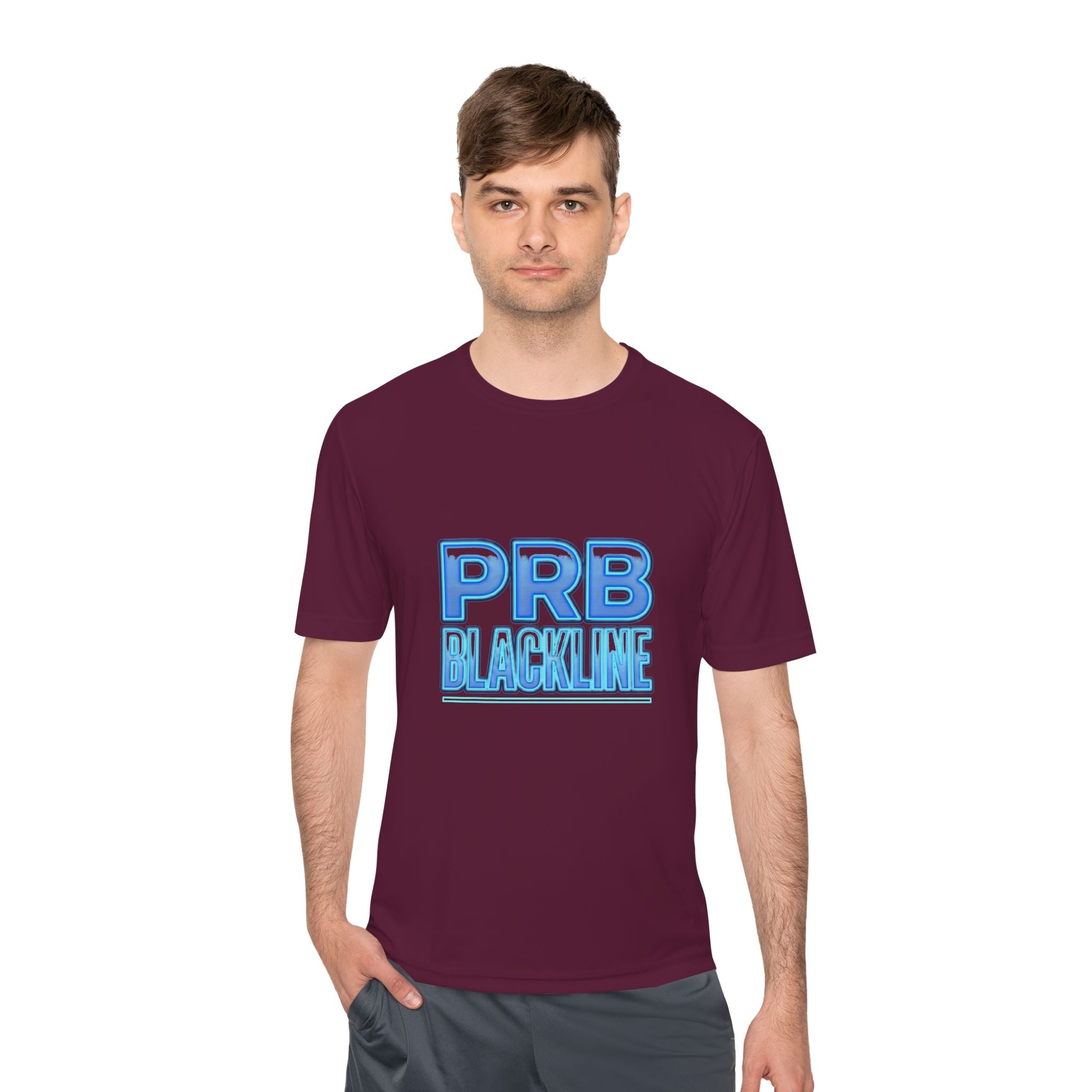 Power Runs Black PRB Blackline Vector Ops Unit Graphics Tee by Power Runs Black