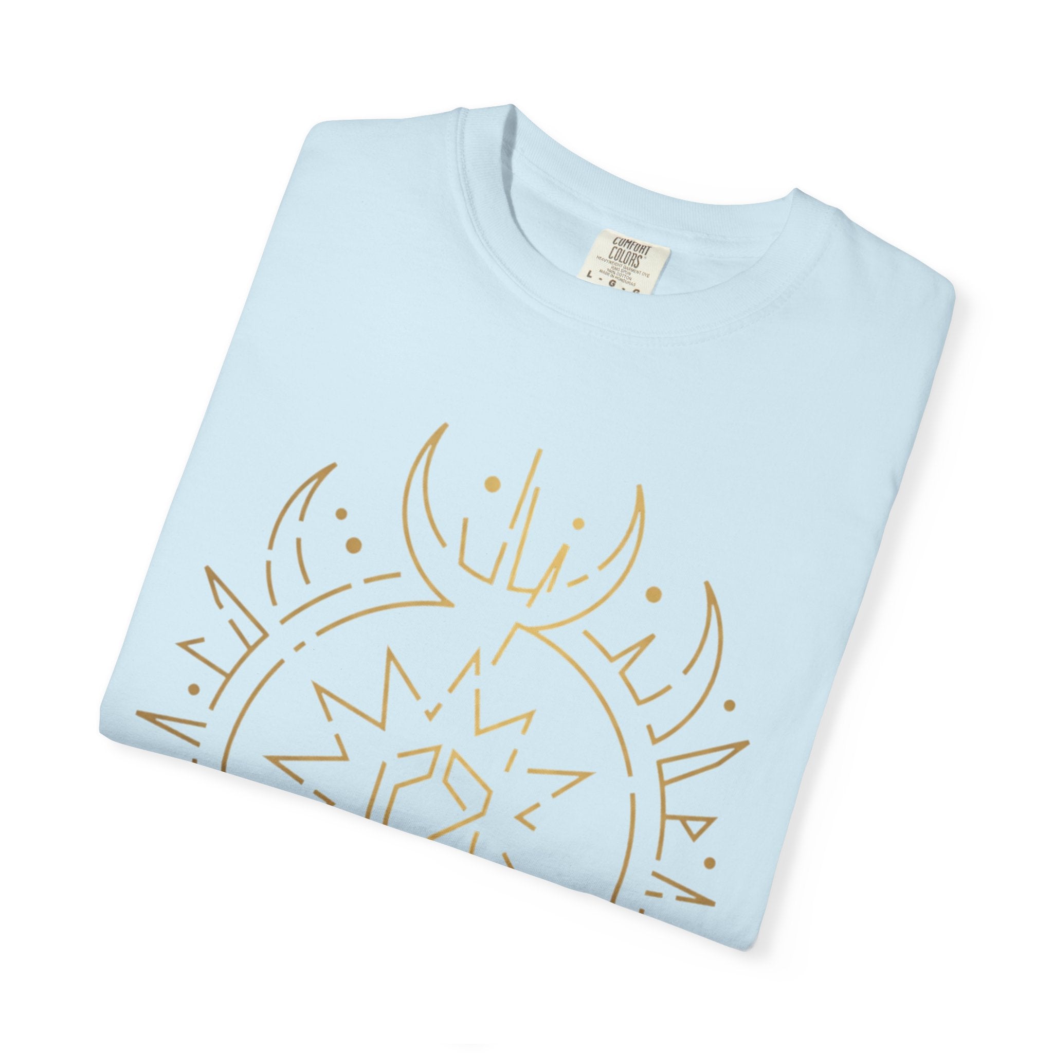 Power Runs Black PRB Cael Mór Symbol T-Shirt — ‘Nothing Connects’ Minimal Graphic Tee by Power Runs Black