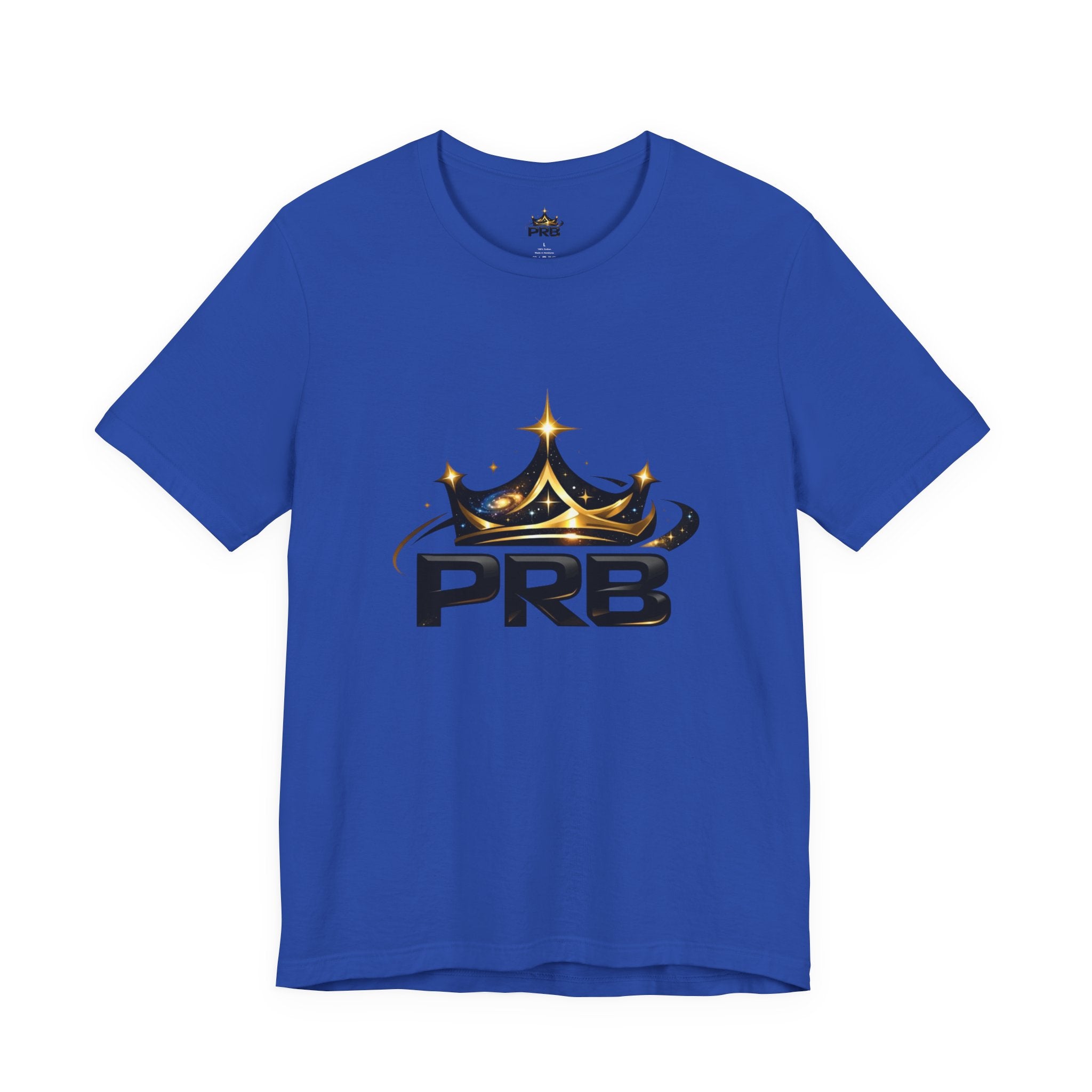 PRB Crown Tee — Graphic Logo T-Shirt by Power Runs Black