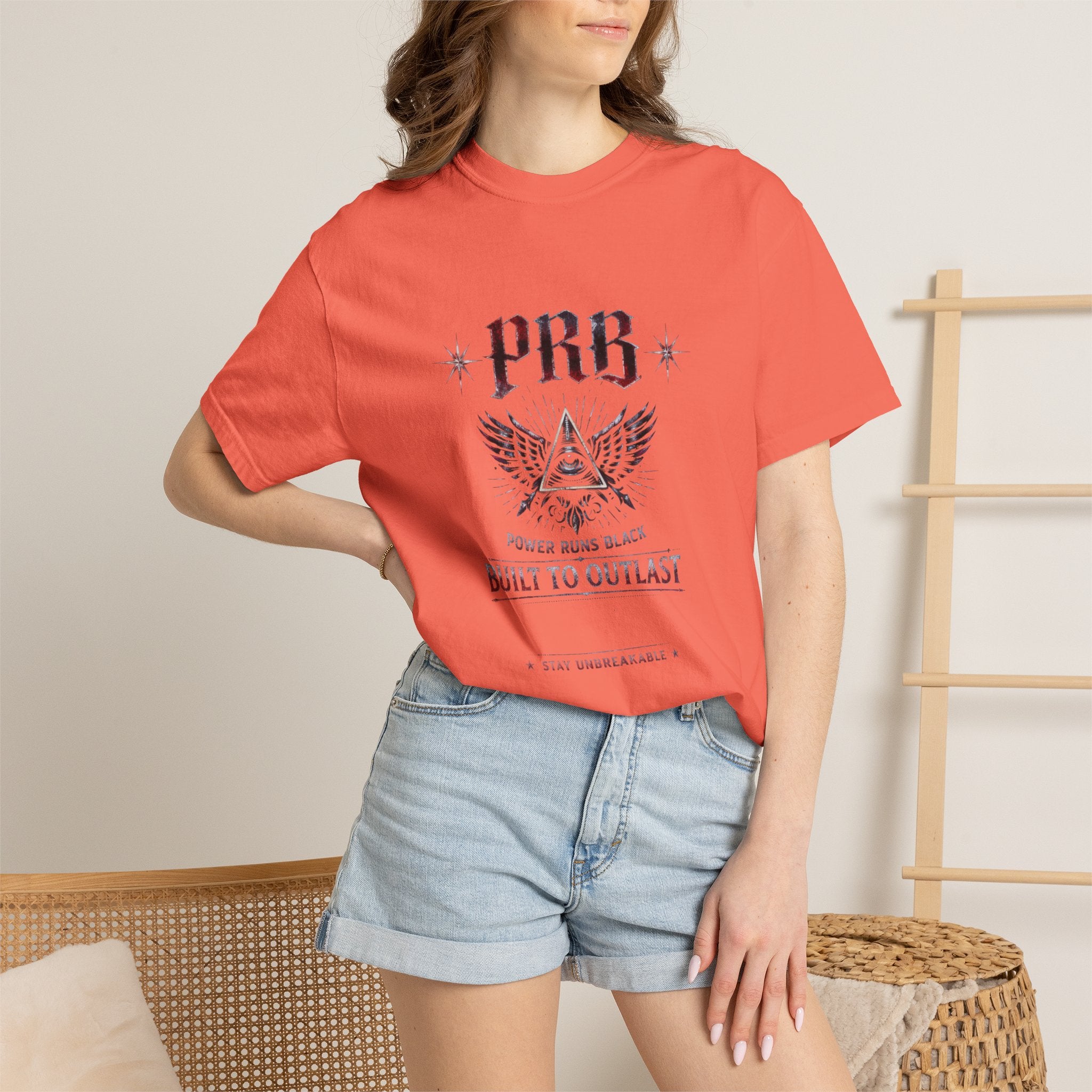 PRB Built to Outlast PRB Graphic T-Shirt by Printify
