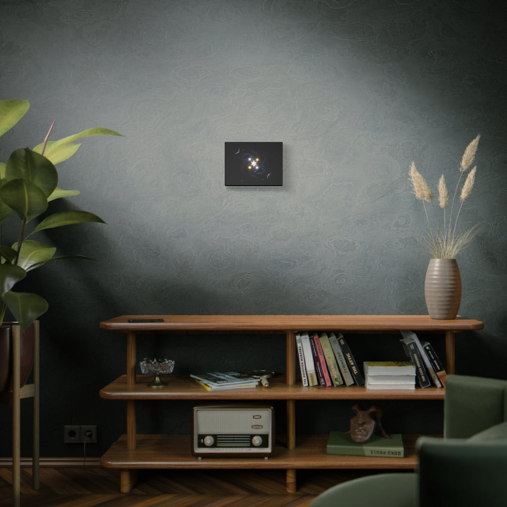 PRB Celestial Star Cluster Matte Canvas Print — Cosmic Planets Wall Art by Printify