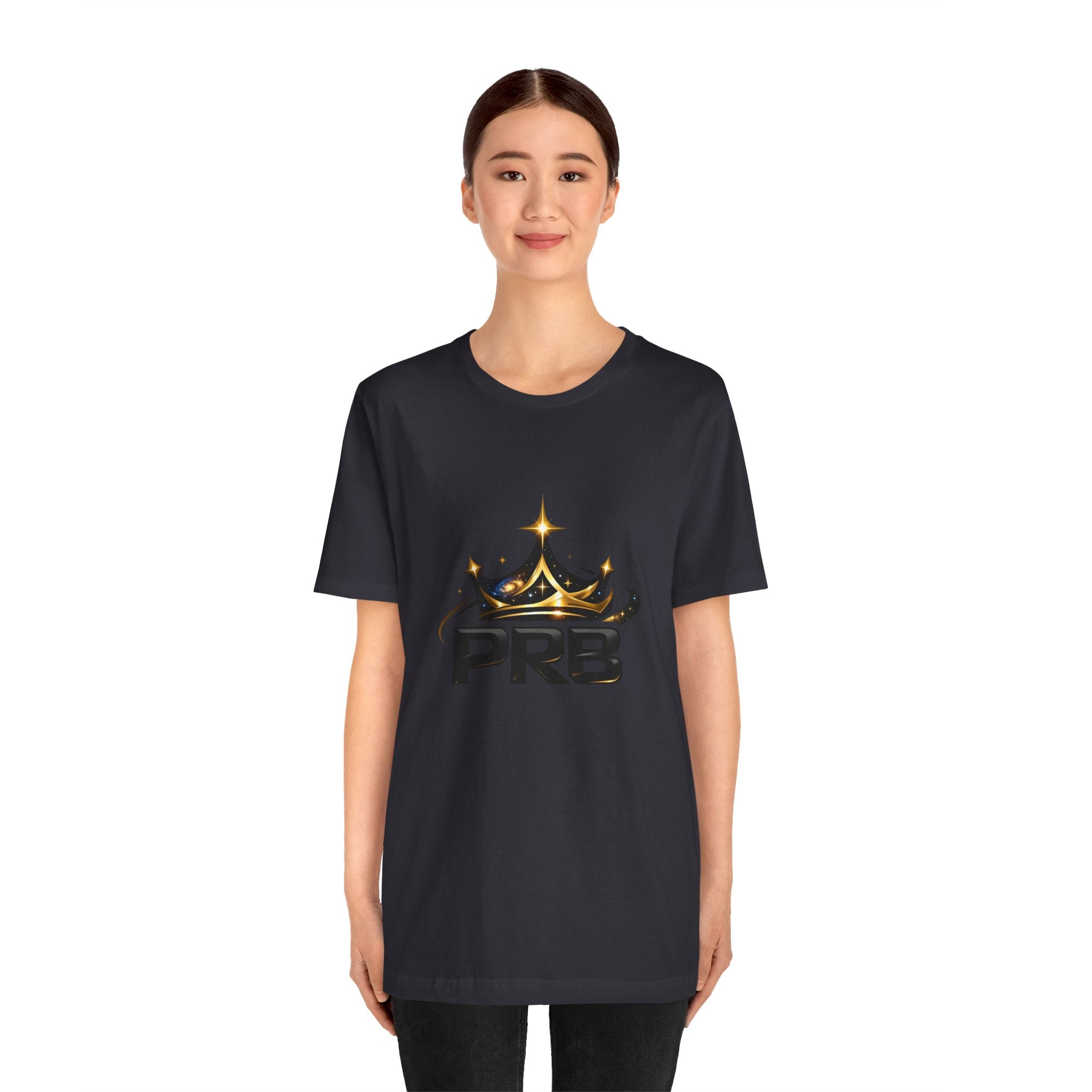 PRB Crown Tee — Graphic Logo T-Shirt by Power Runs Black