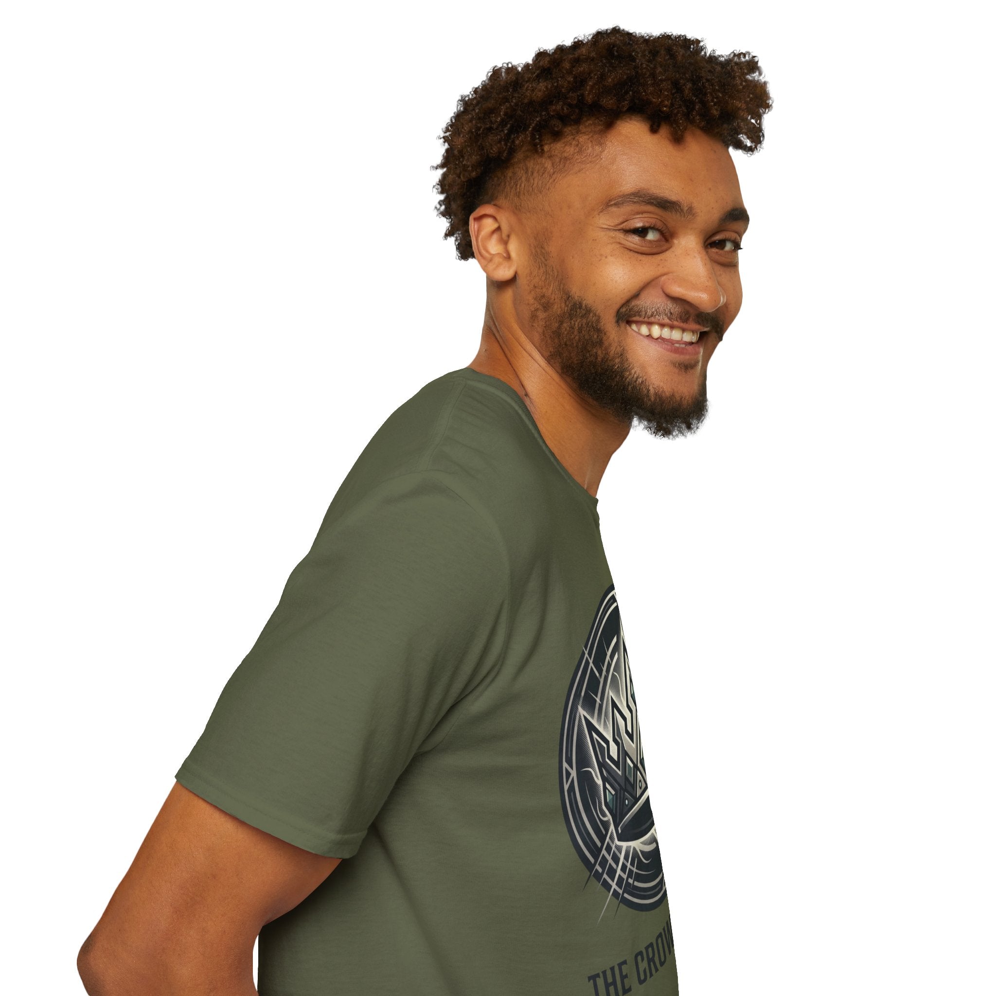 Power Runs Black PRB Crown Variant Graphic T-Shirt — The Crown Variant Emblem by Power Runs Black