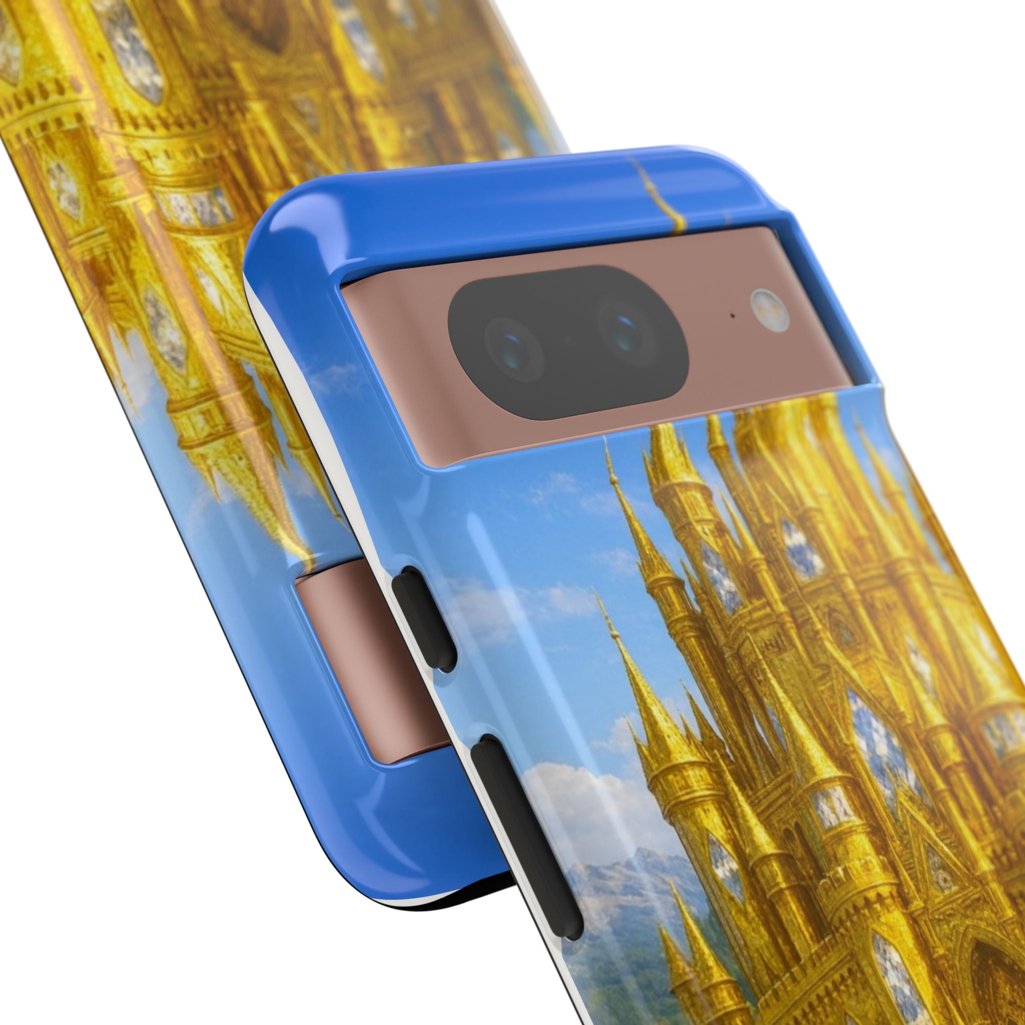 PRB Golden Castle iPhone Case | Fantasy Palace Phone Case by Power Runs Black