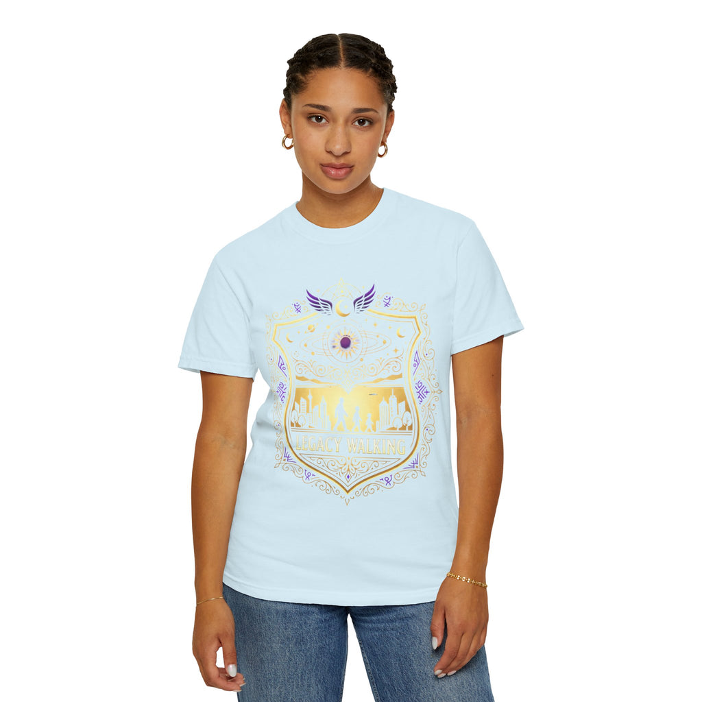 PRB Sci-Fi Adventure Graphic Tee | Futuristic Forest Print Unisex T-Shirt by Printify