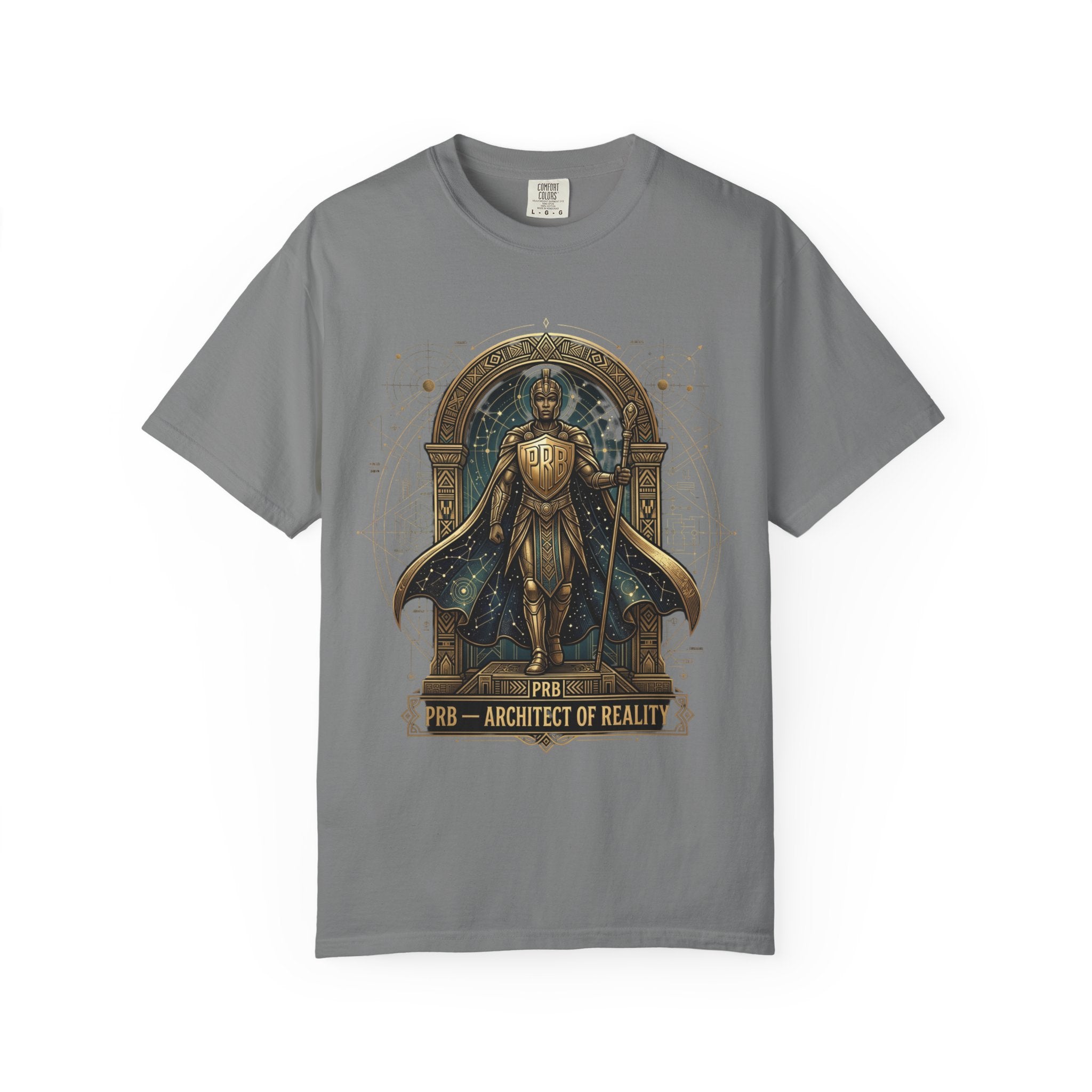 PRB Architect of Reality Graphic T-Shirt | Mythic Archer Illustration Tee by Printify