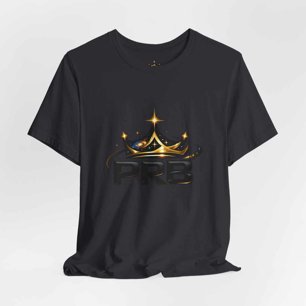 PRB Crown Tee — Graphic Logo T-Shirt by Power Runs Black