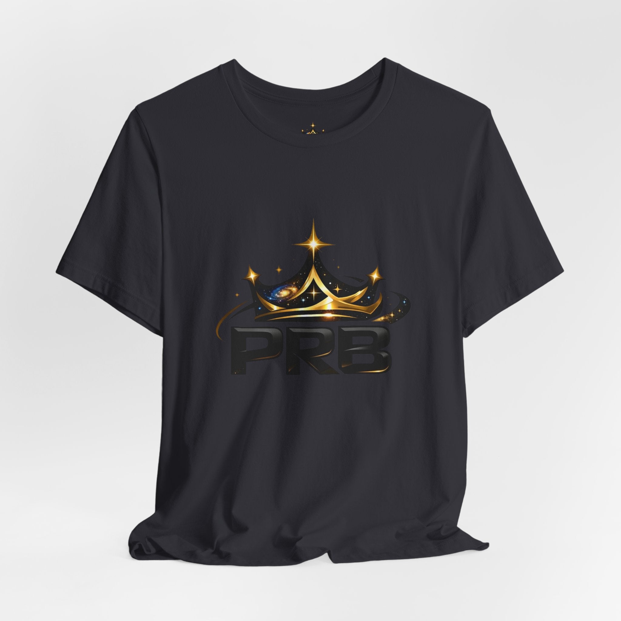 PRB Crown Tee — Graphic Logo T-Shirt by Power Runs Black