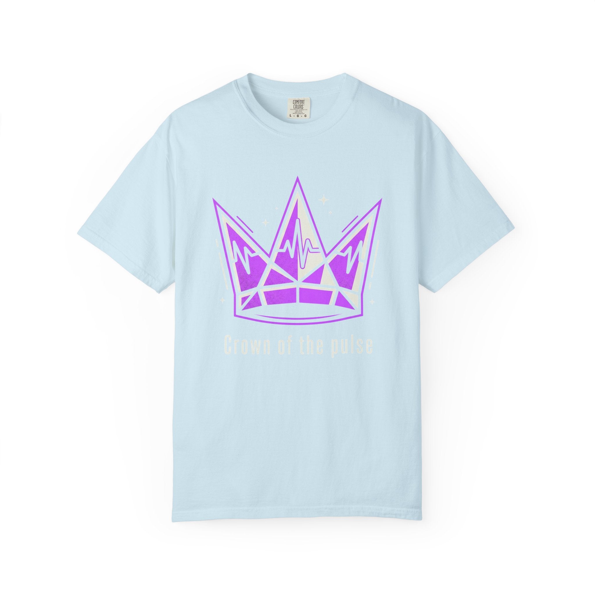 Power Runs Black PRB Crown Graphic T-Shirt — Purple Royal Crown Streetwear Tee by Power Runs Black