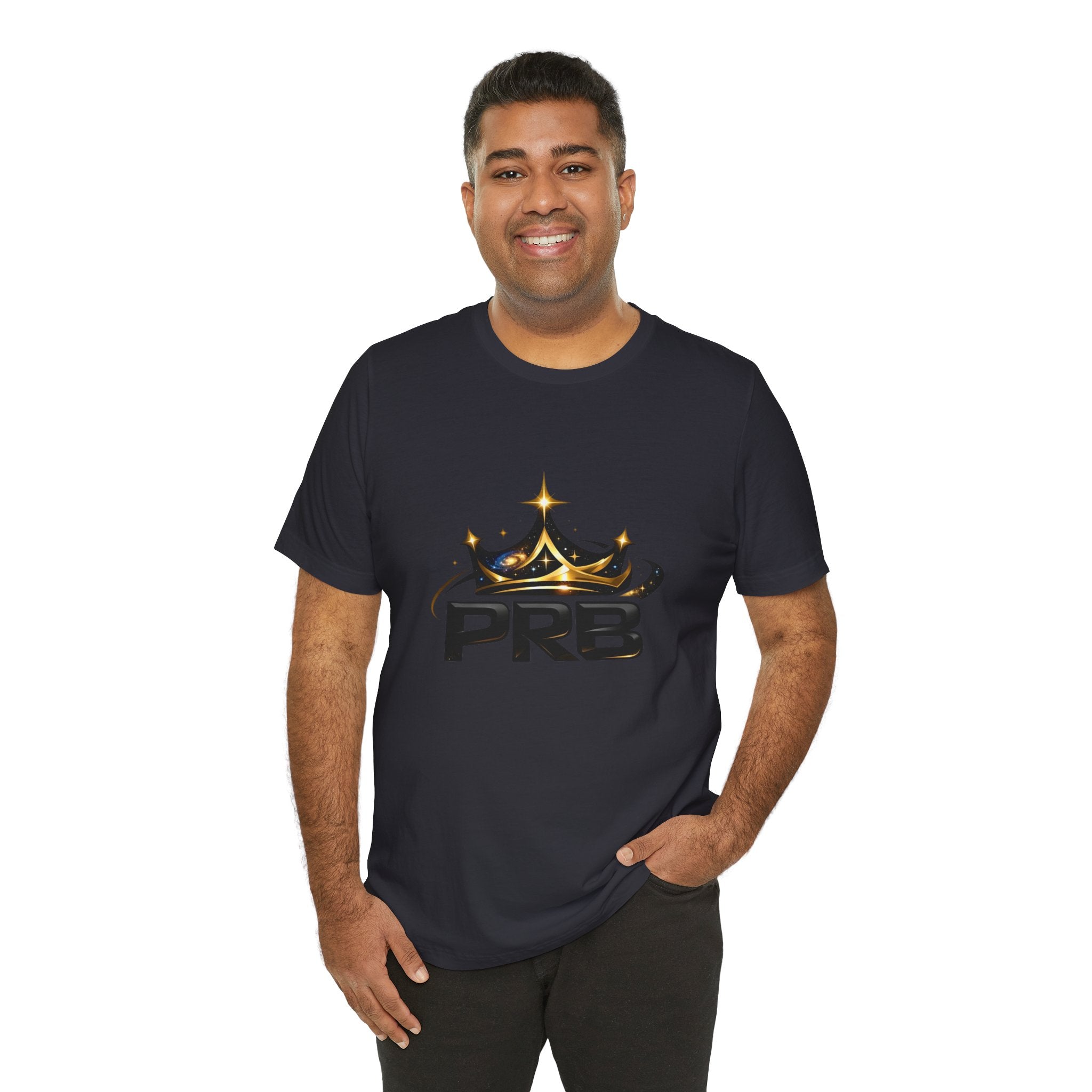 PRB Crown Tee — Graphic Logo T-Shirt by Power Runs Black