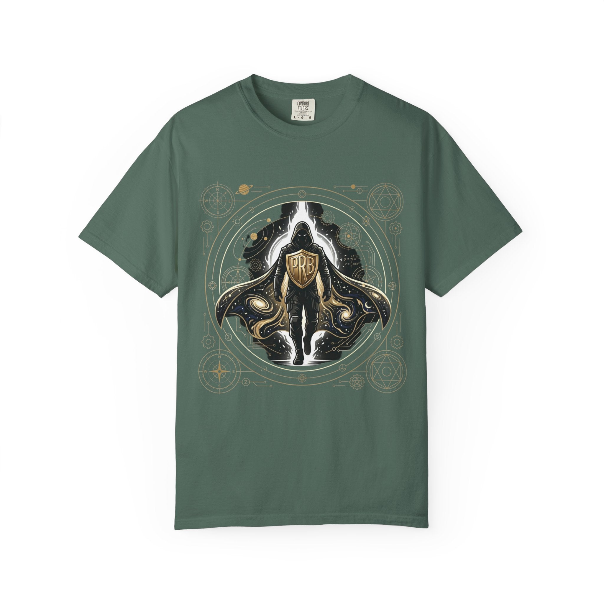 PRB Manta Ray Crest T-Shirt | Ornate Nautical Illustration by Printify