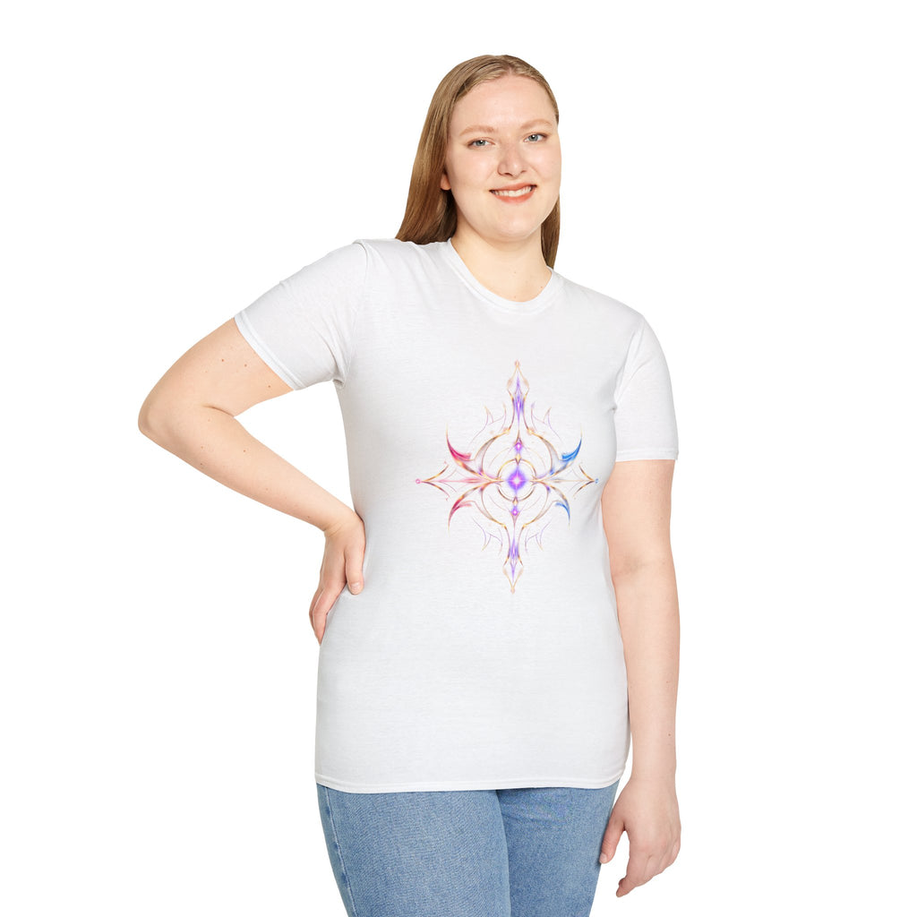 Power Runs Black PRB Pretty Rich Bitch The Collection Mystic Mandala Tee — Subtle Pastel Spiritual Graphic T-Shirt by Power Runs Black