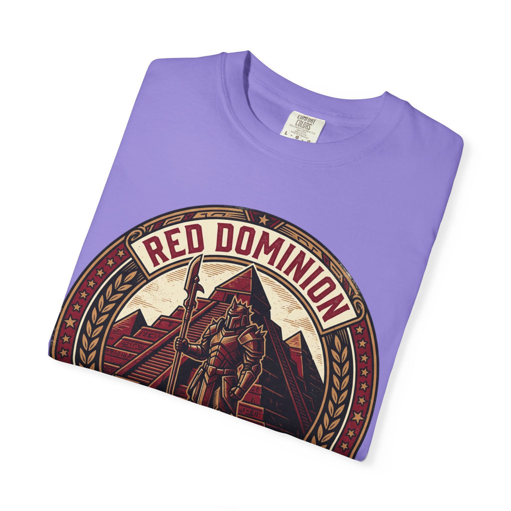 Power Runs Black PRB Red Dominion 'Right Side' Graphic T-Shirt by Printify