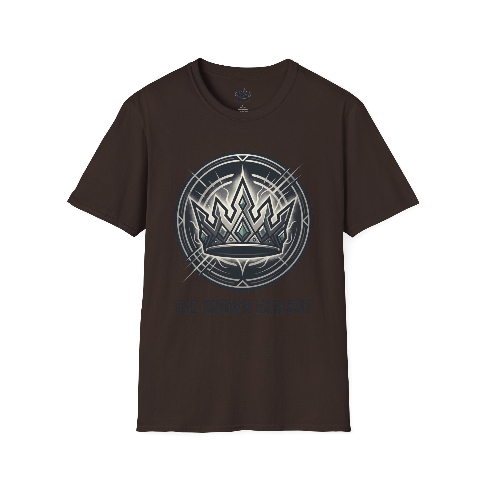 Power Runs Black PRB Crown Variant Graphic T-Shirt — The Crown Variant Emblem by Power Runs Black